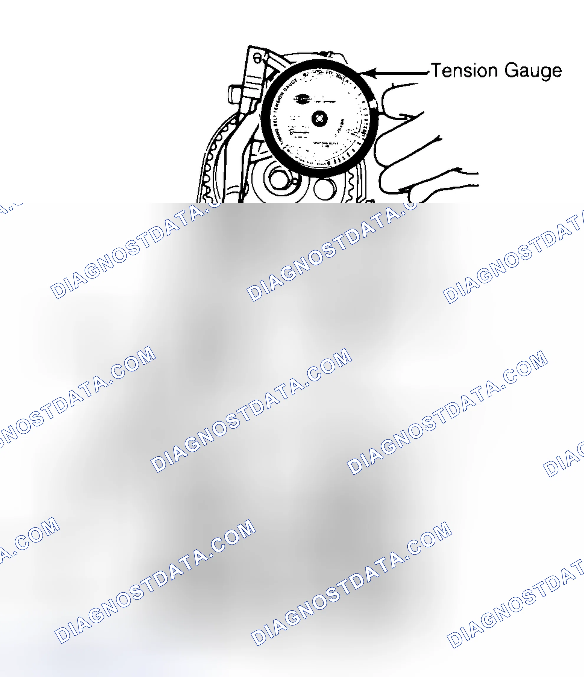 Scheme 3: Adjusting Typical Timing Belt Tension