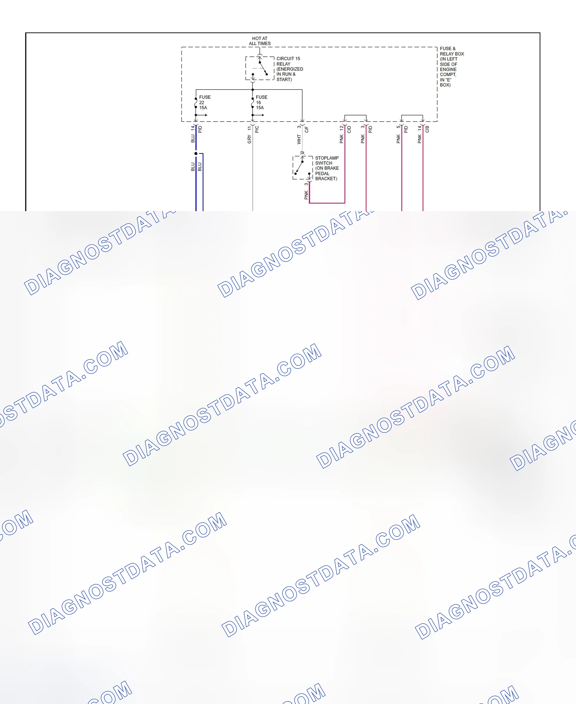 Scheme 16: Shift Interlock System Wiring Diagram (2000 ML320 & ML430)