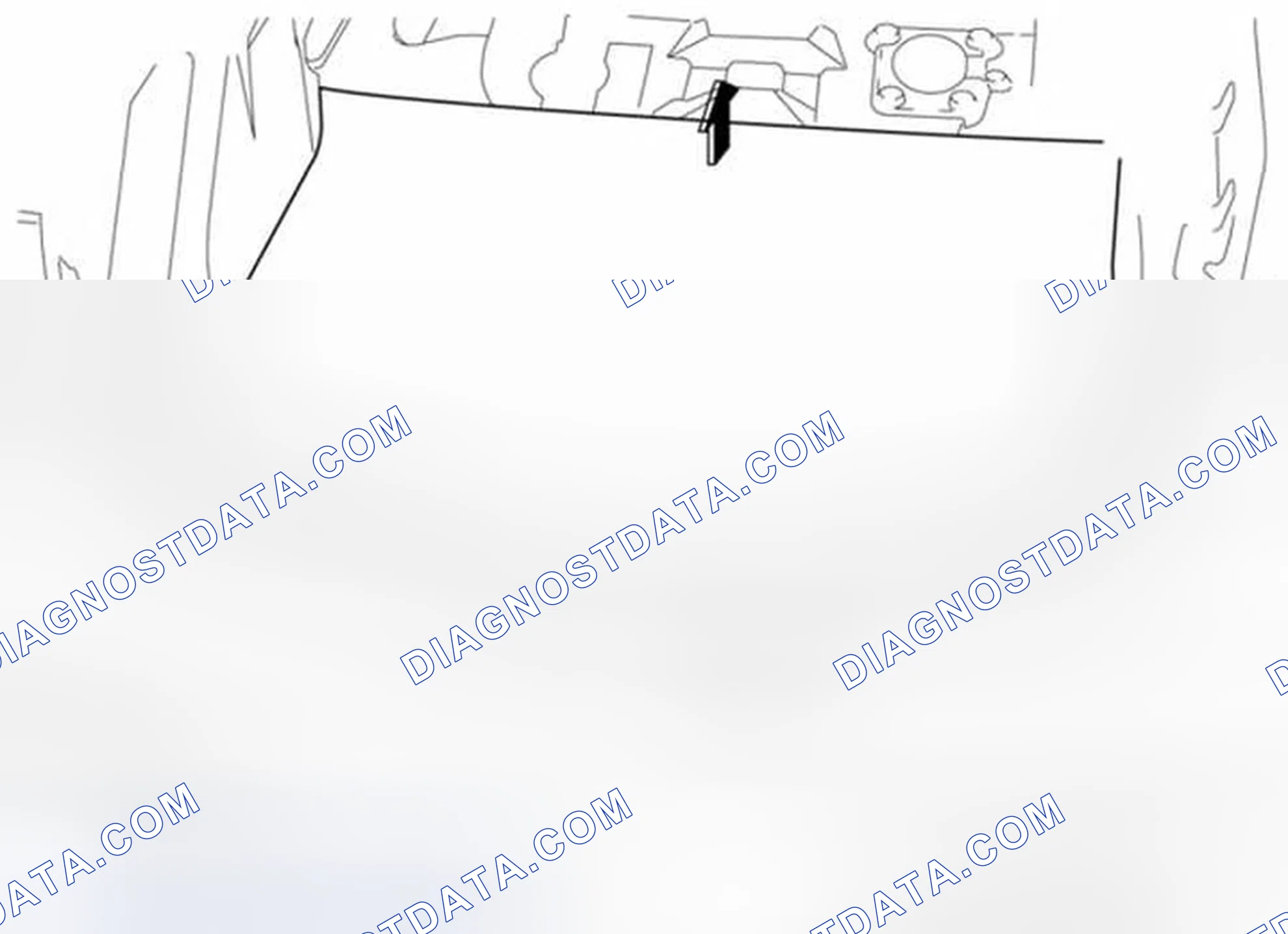 Scheme 153: TRUNK BOARD REMOVAL/INSTALLATION