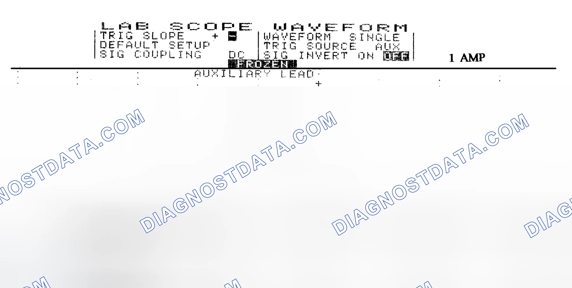 Scheme 20: Single Injector w/Normal Current Flow - Current Pattern