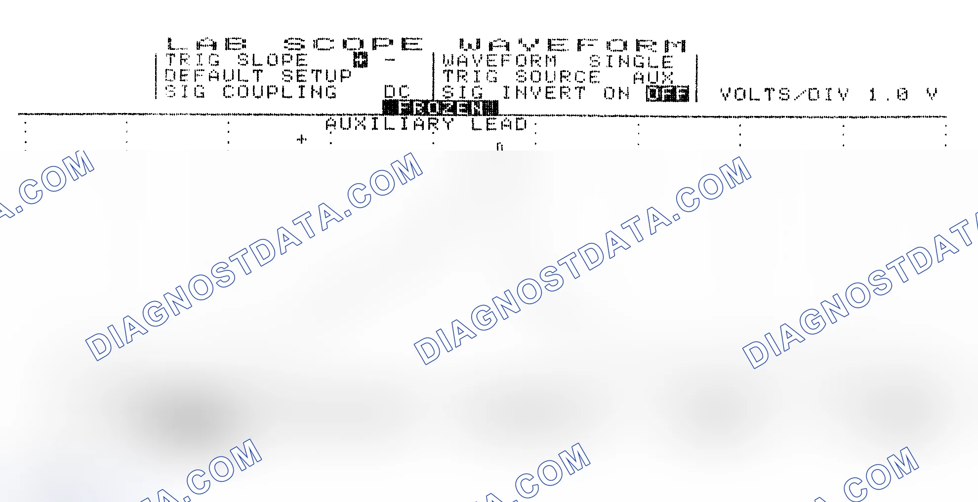 Scheme 19: Single Injector w/Excessive Current Flow - Current Pattern