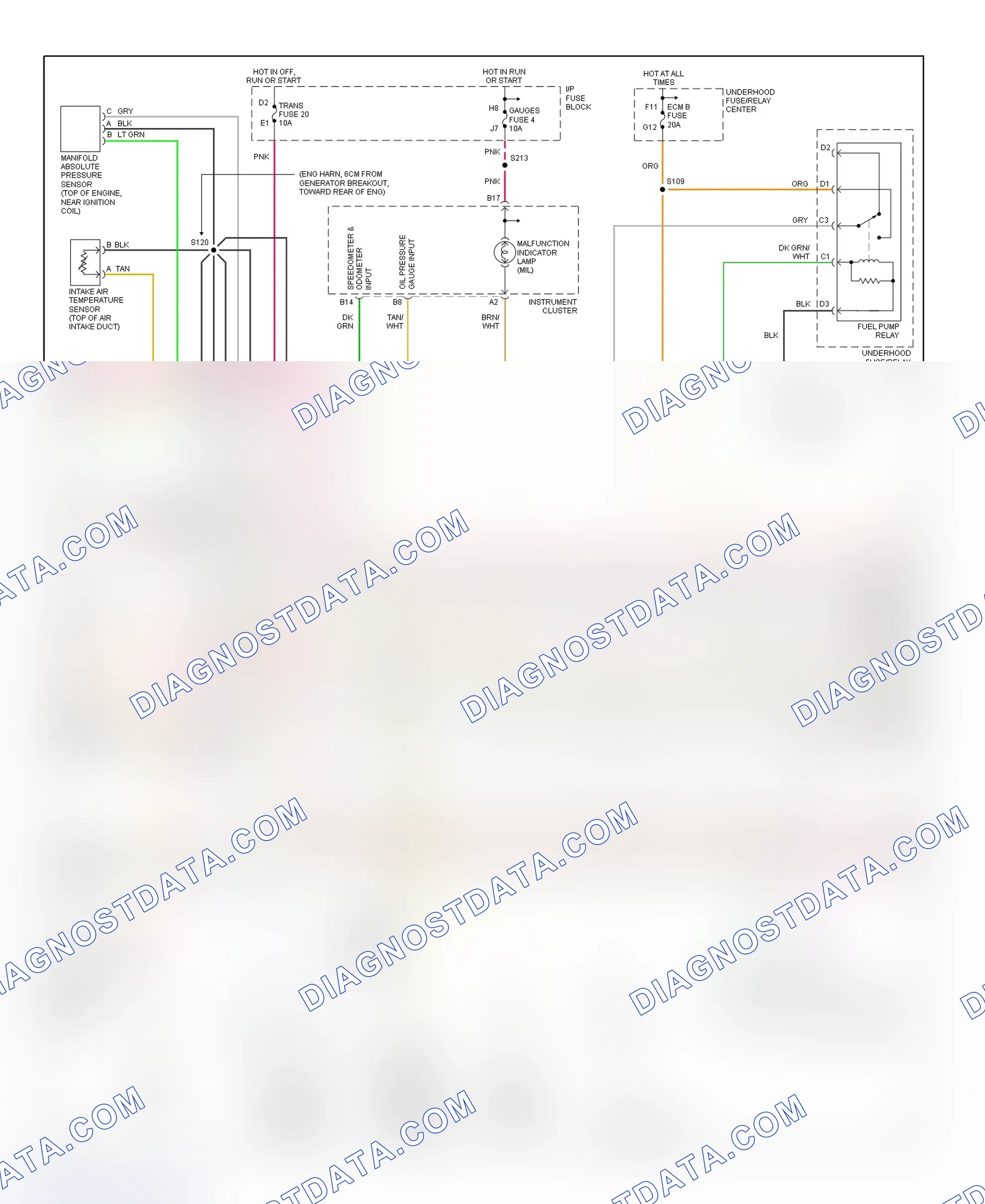 Scheme 9: PCM Wiring Diagram (Astro & Safari - 4.3L - 3 Of 4)