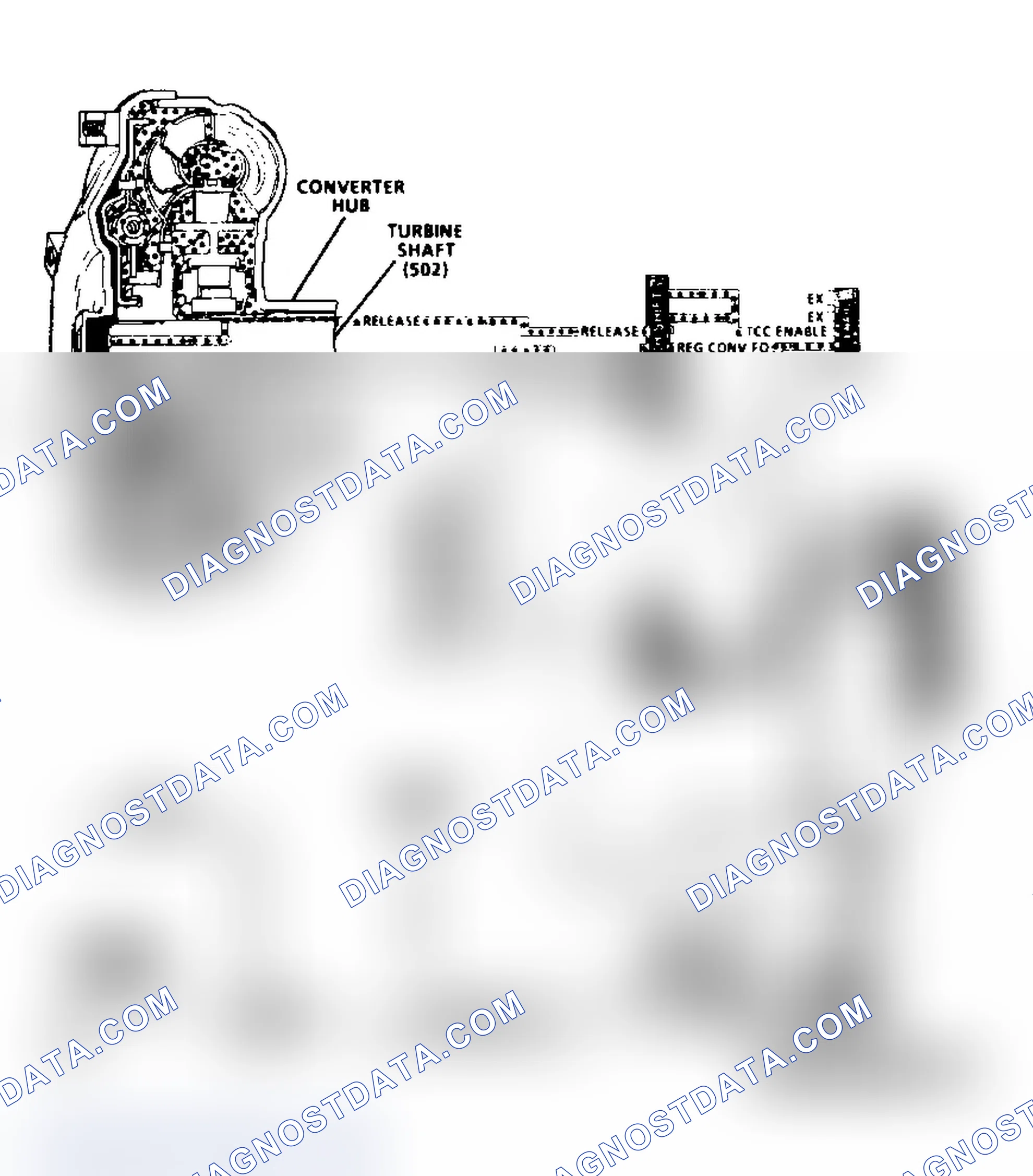 Scheme 287: Code 39 Schematic (Gasoline) TCC Stuck Off