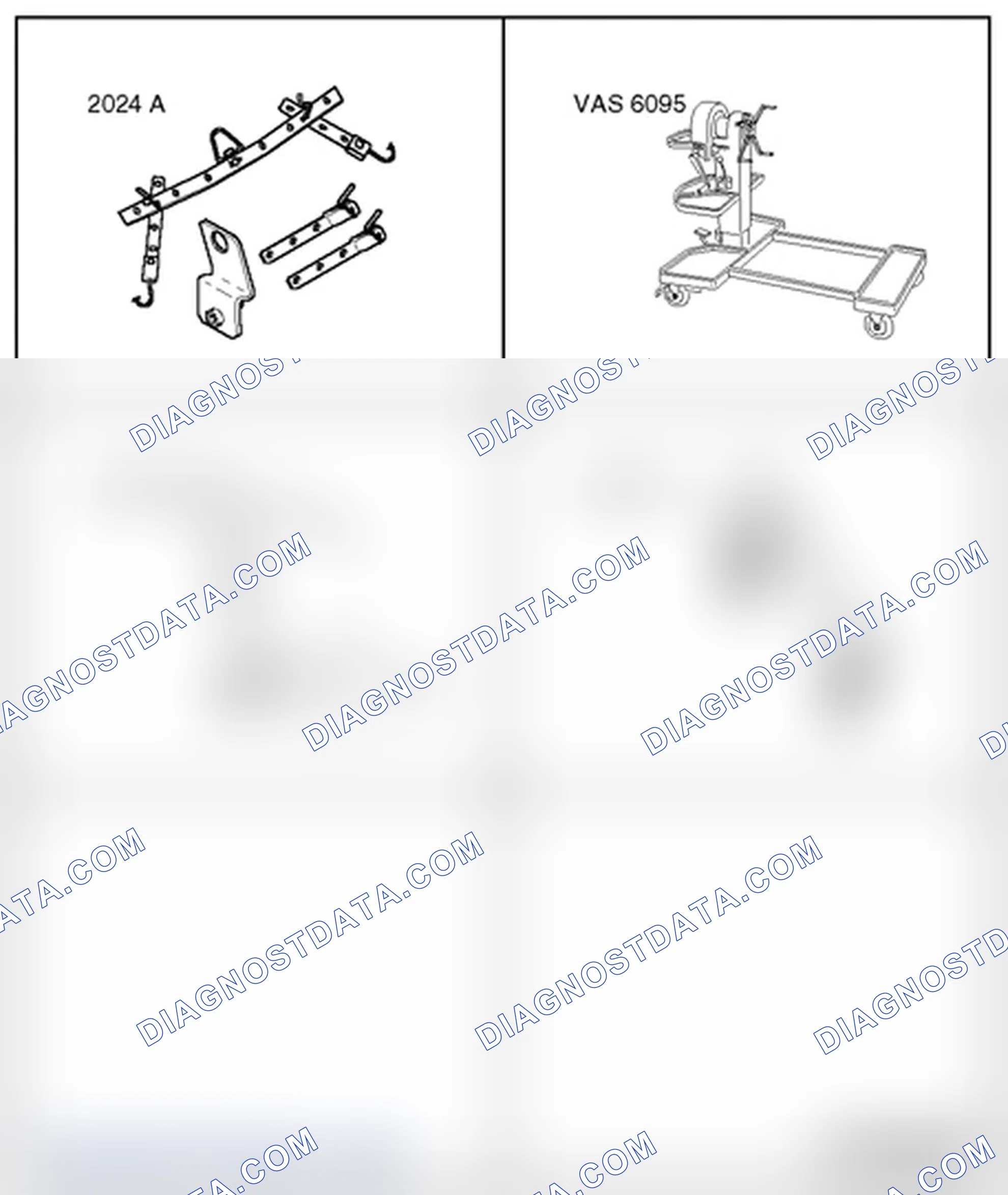 Scheme 432: Engine, securing to assembly stand