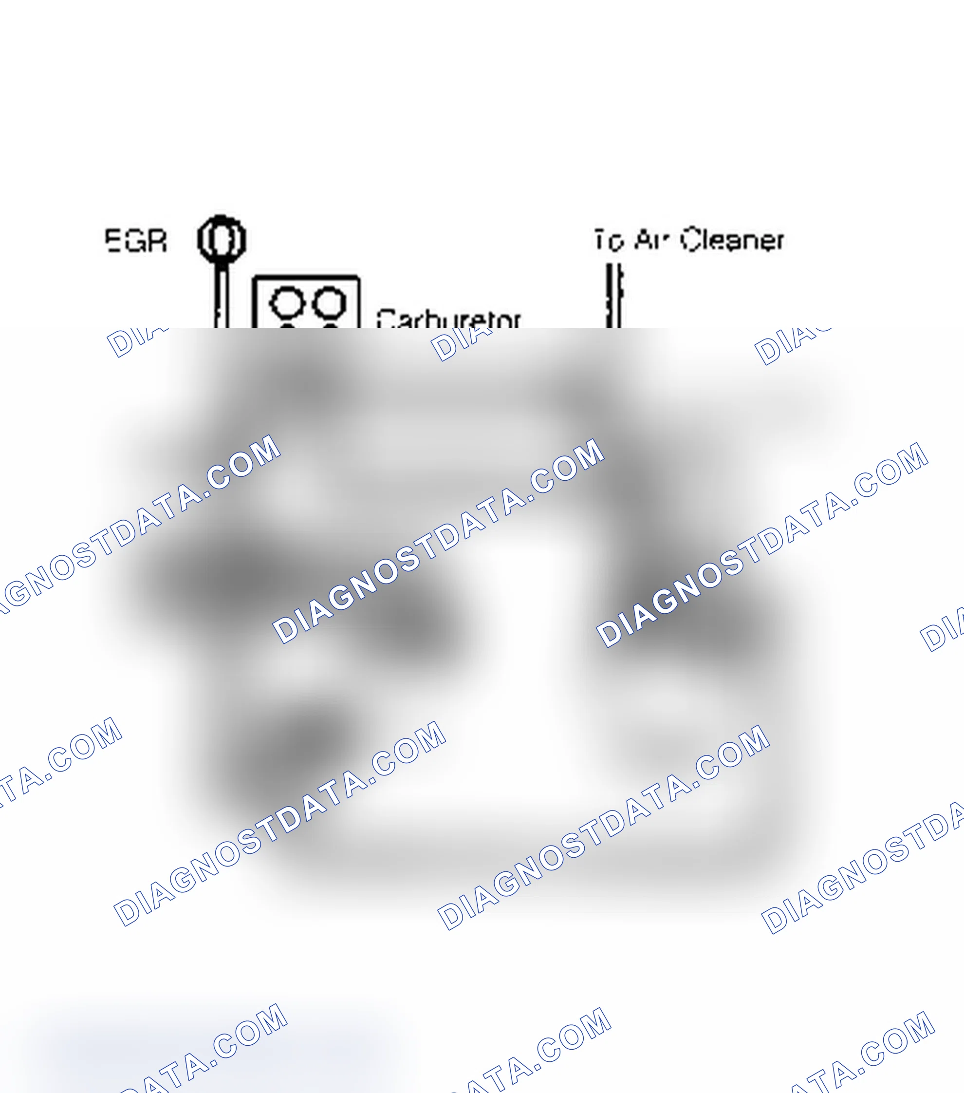 Scheme 102: Vacuum Hose Routing for Single-Canister Evaporative Control System Canister must be lowest point in system.