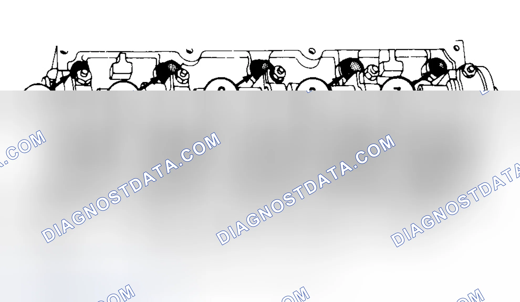 Scheme 7: Typical Cylinder Head Tightening or Loosening Sequence