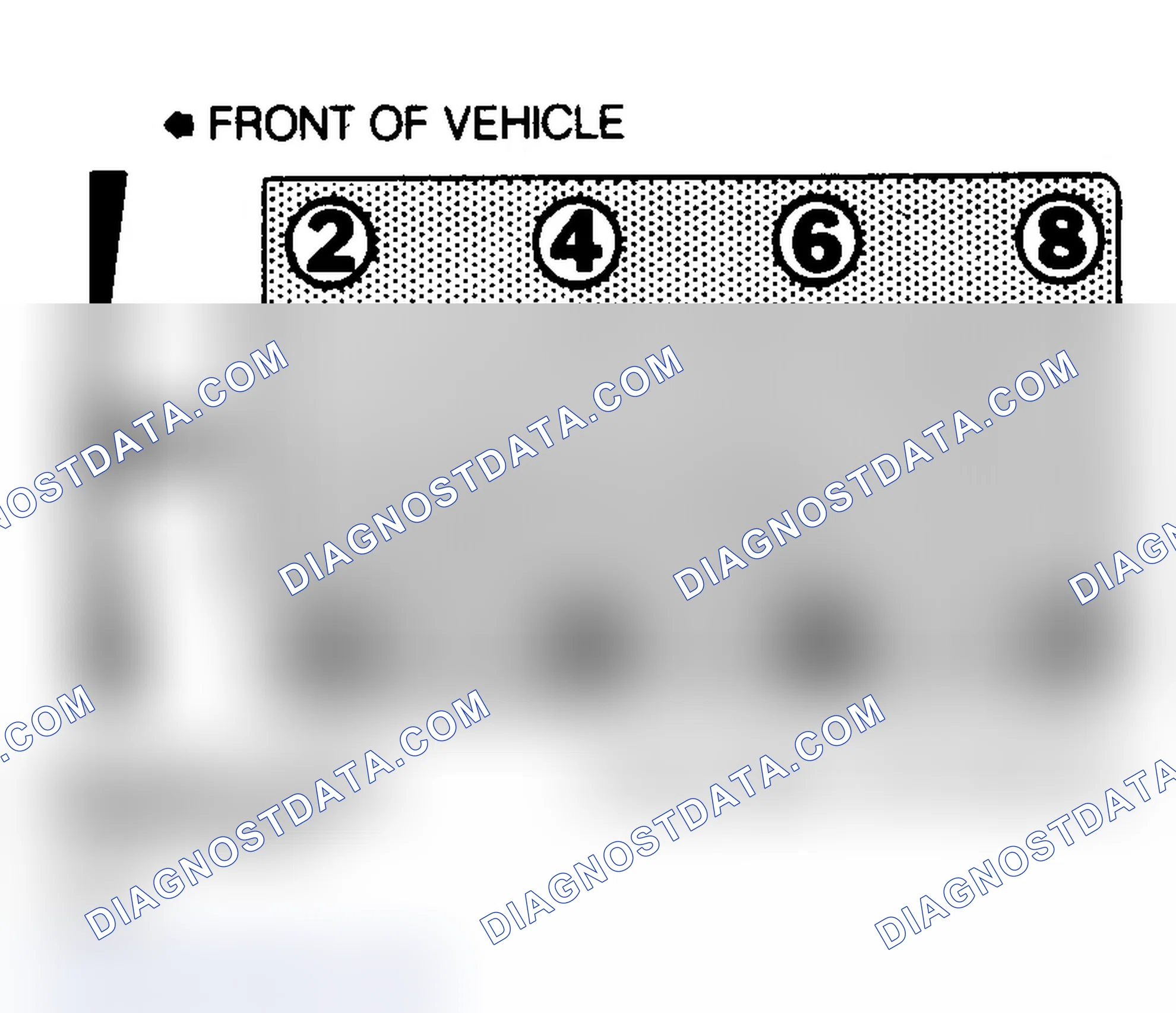 Scheme 7: Firing Order (6.2L & 6.5L Diesel)