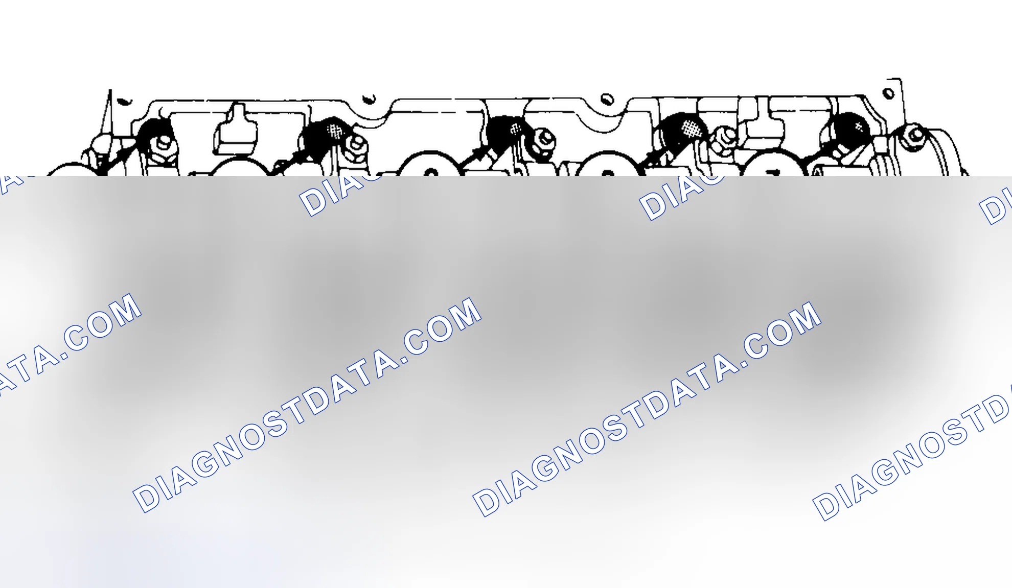 Scheme 7: Typical Cylinder Head Tightening or Loosening Sequence