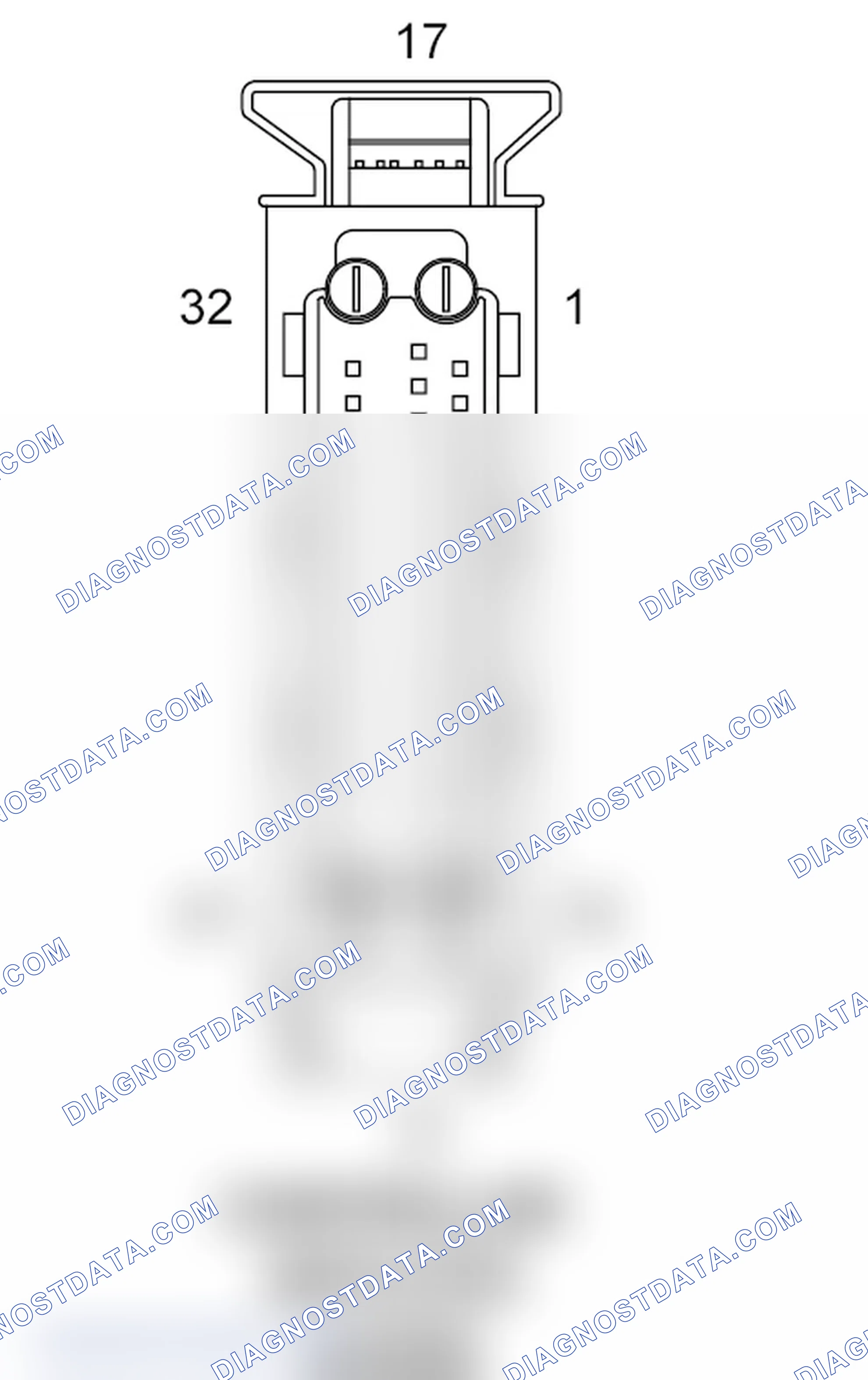 Scheme 111: Antilock Brake Controller Connector End View
