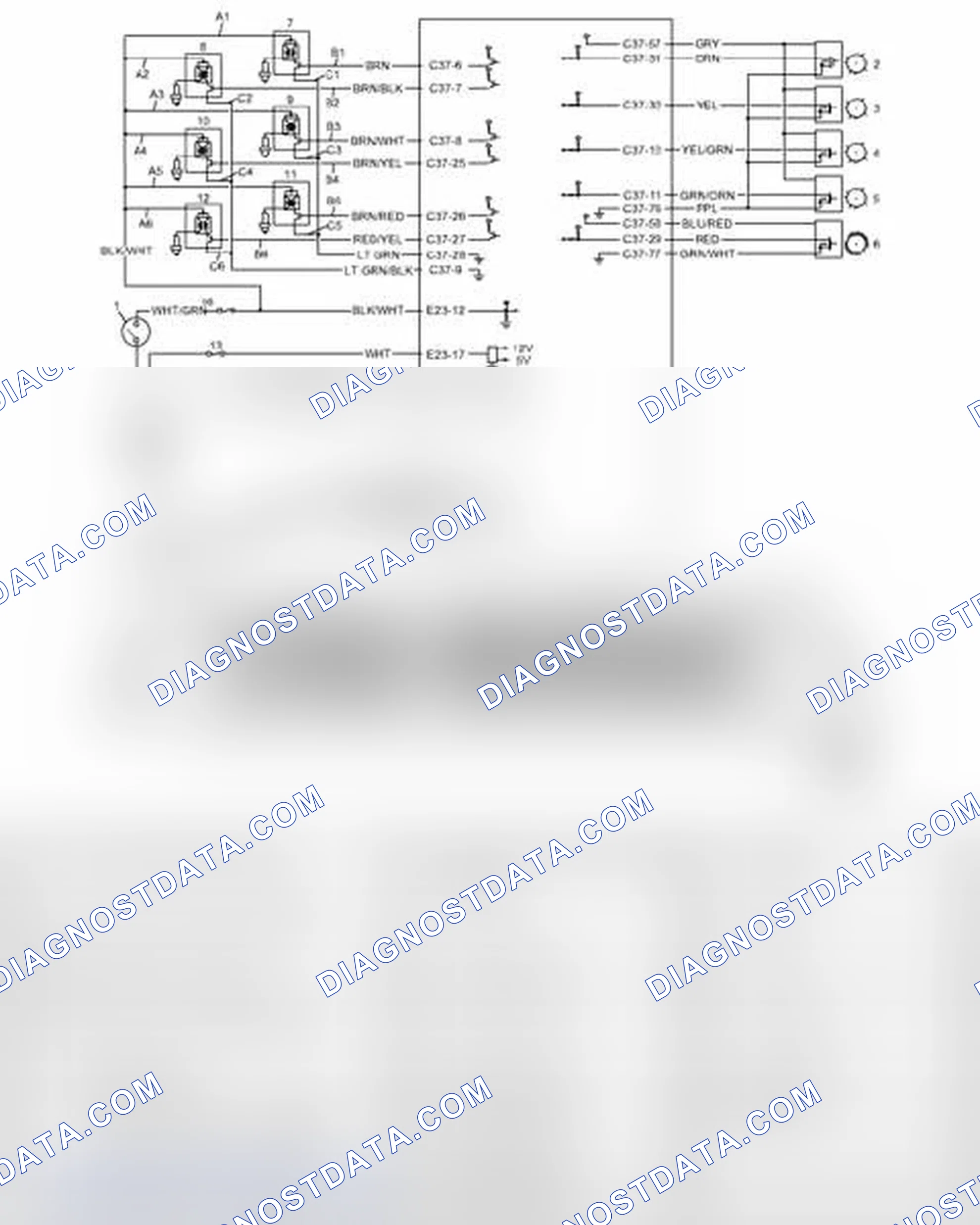 Scheme 9: Ignition System Wiring Circuit Diagram