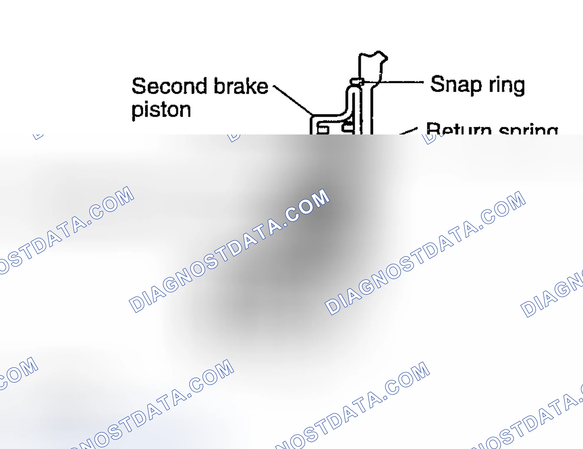Scheme 25: SECOND BRAKE END PLAY ADJUSTMENT