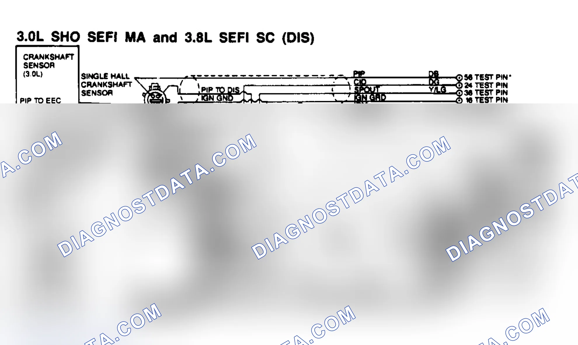 Scheme 69: IDM Circuit (3.8L SPFI-MA SC)