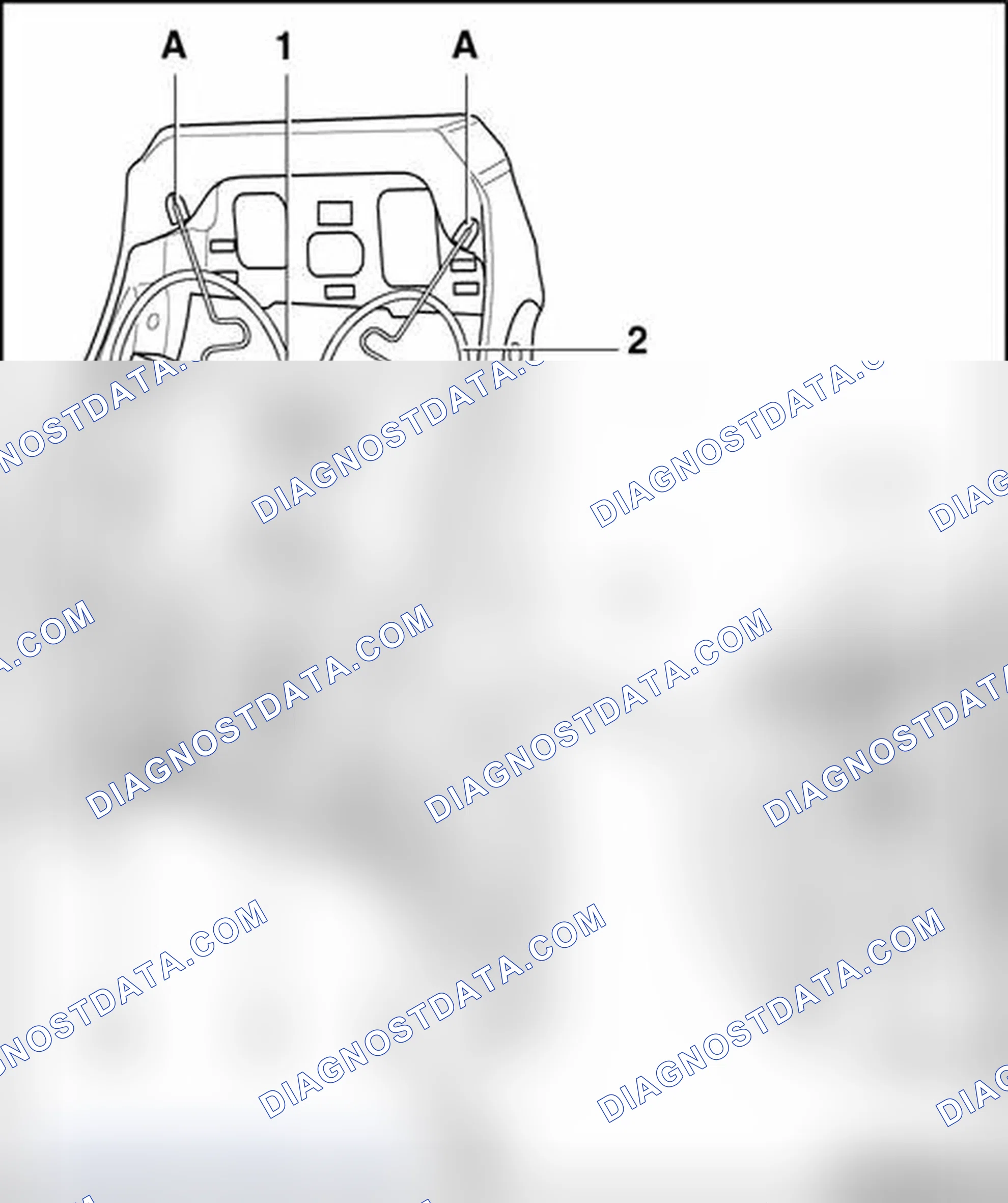 Scheme 240: 4-way lumbar support, assembly overview