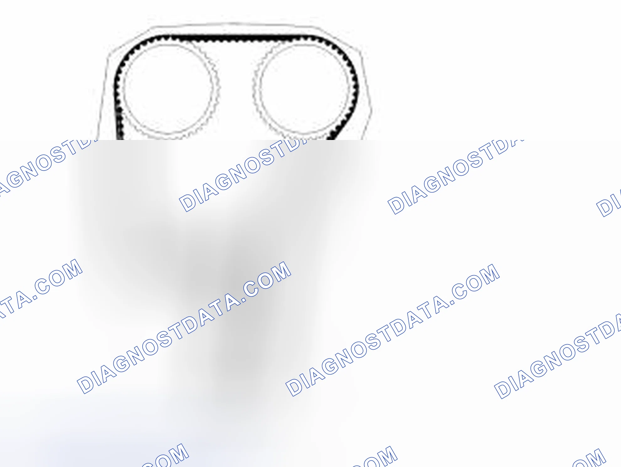 Scheme 481: Installing the timing belt