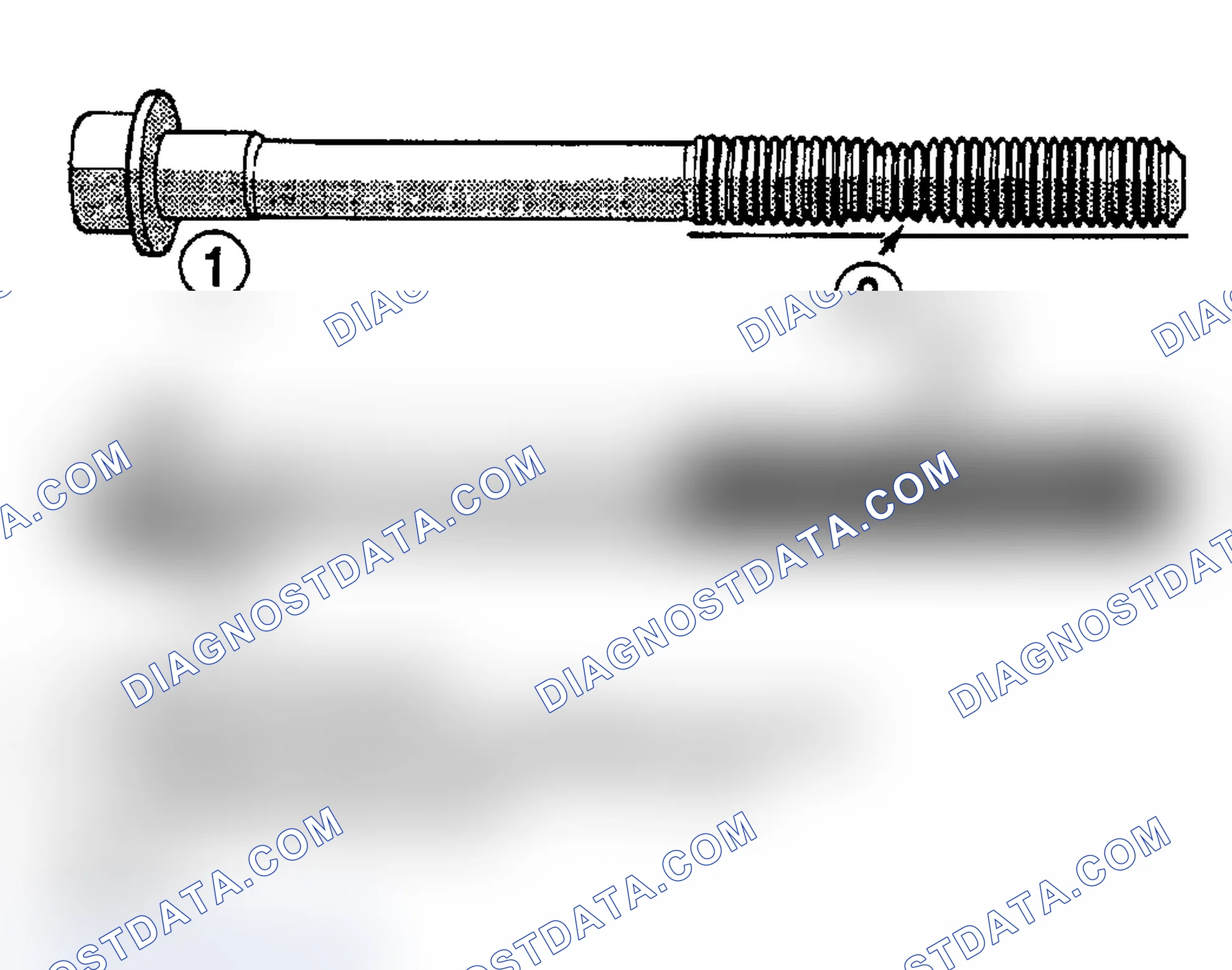 Scheme 215: INSTALLATION - LEFT CYLINDER HEAD