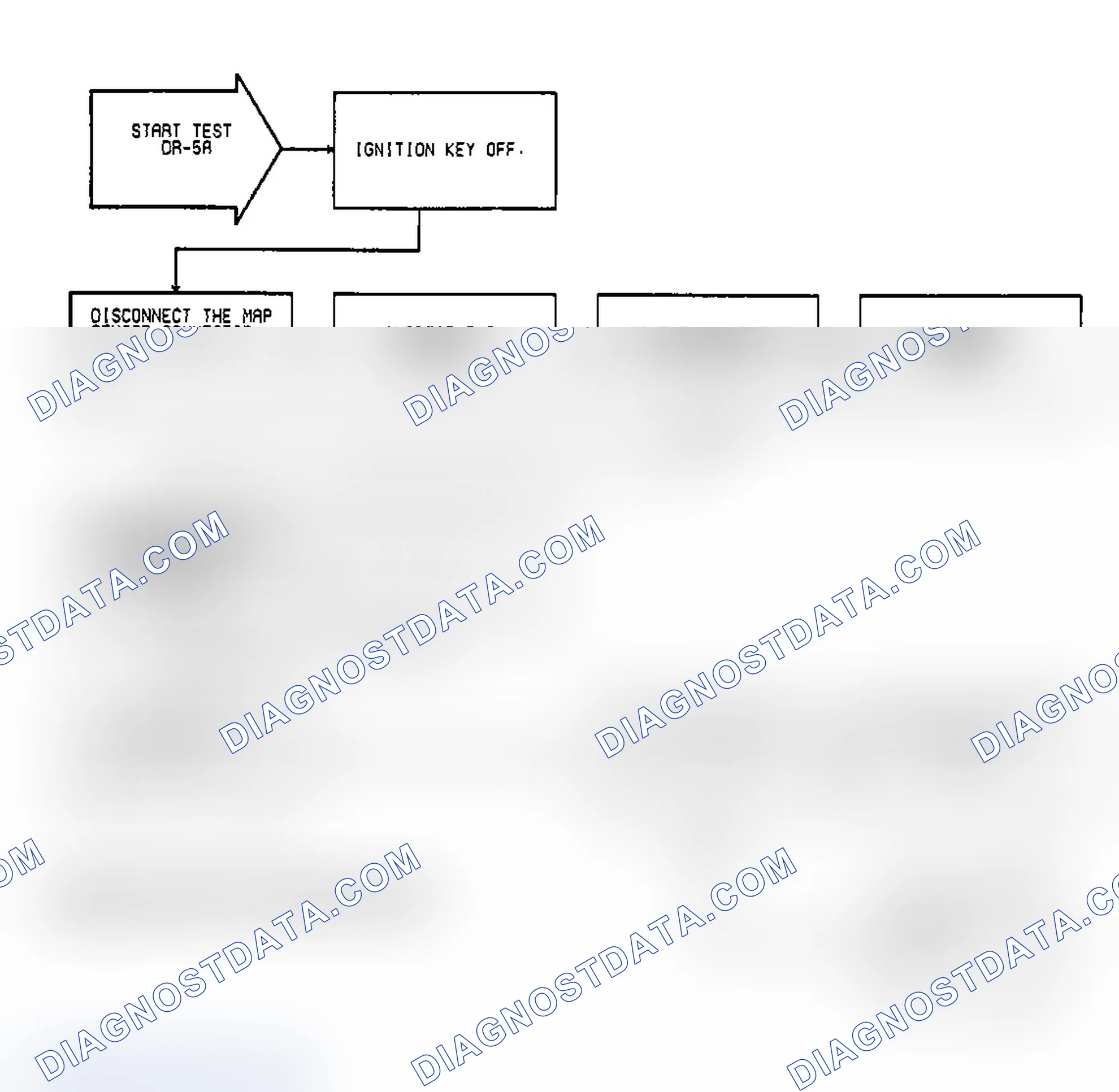 Scheme 70: Test DR-5A, Code 14: (1 of 2) MAP Voltage Too High