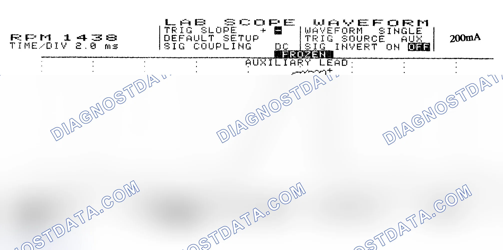 Scheme 15: Single Injector w/Normal Current Flow - Current Pattern