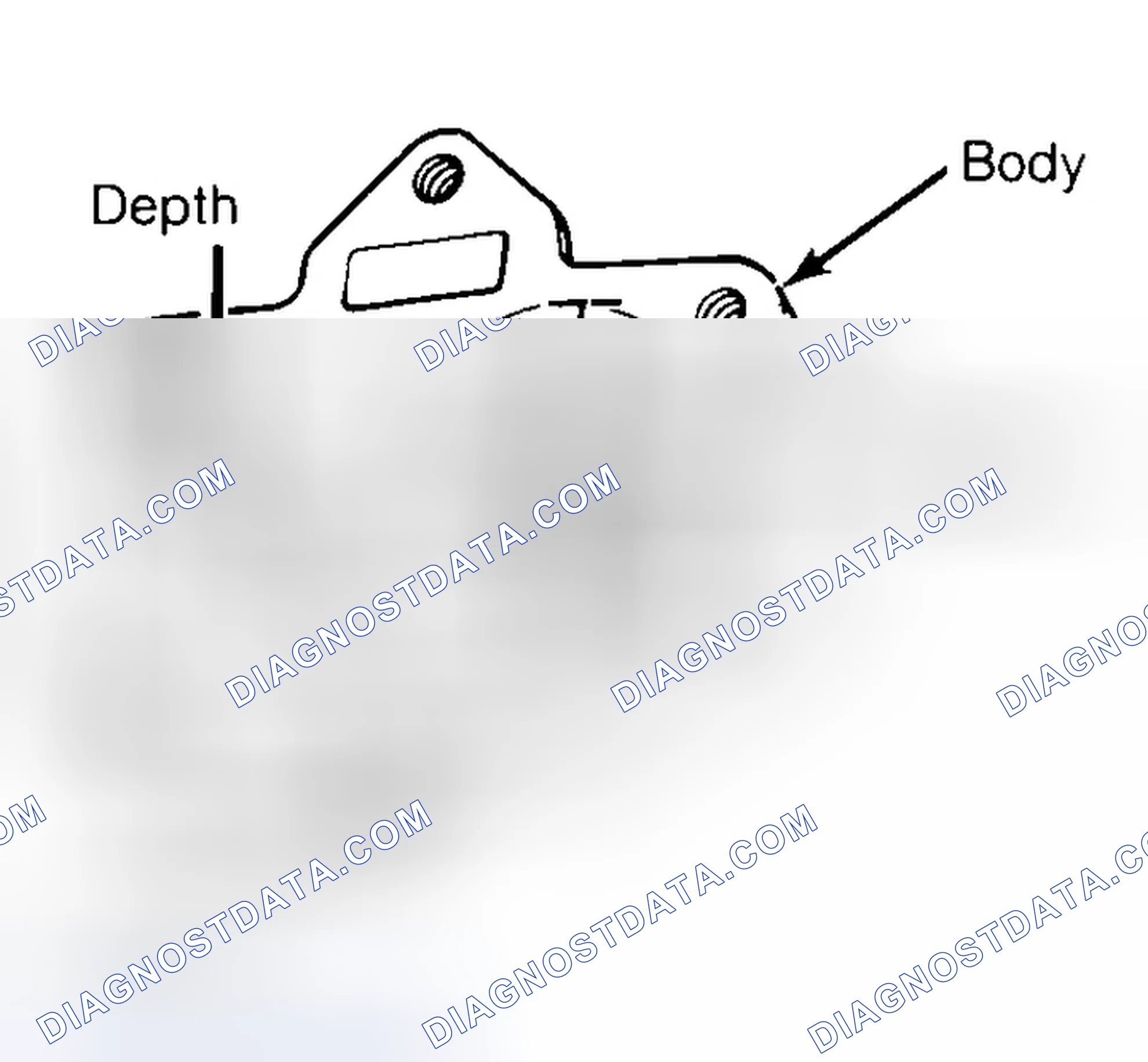 Scheme 35: Measuring Oil Pump Gear Cavity