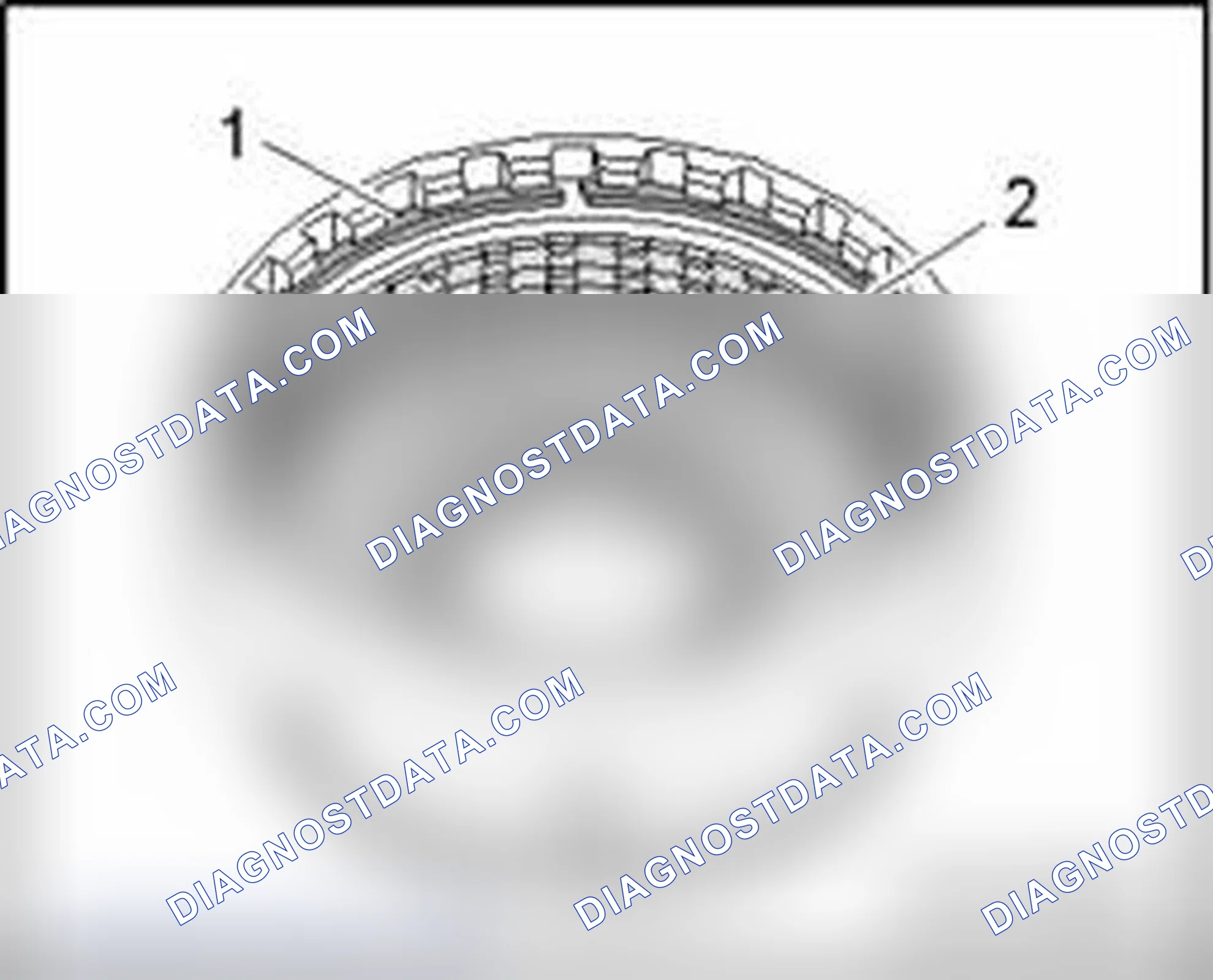 Scheme 1129: Clutch "F" , disassembling and assembling
