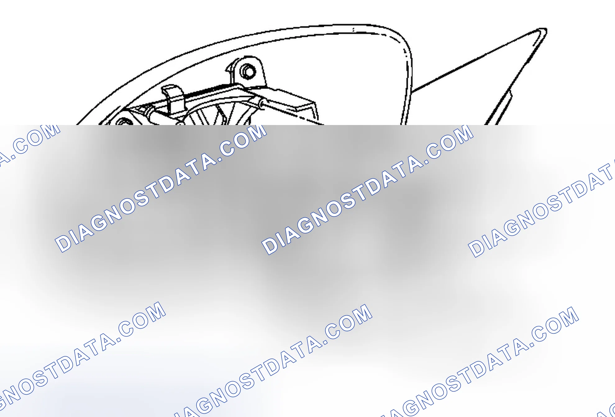 Scheme 9: Outside Rearview Mirror Motor Replacement