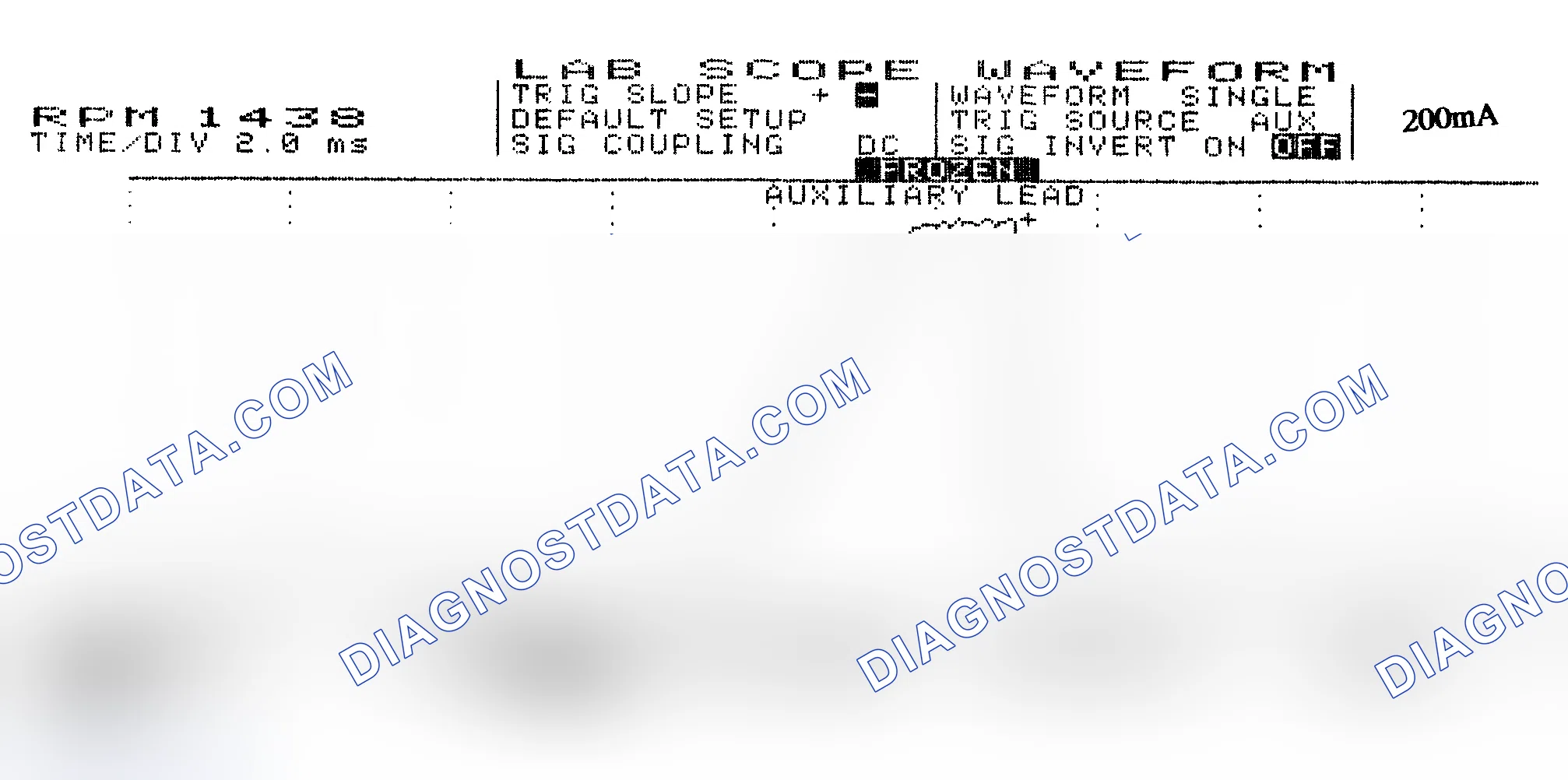 Scheme 15: Single Injector w/Normal Current Flow - Current Pattern