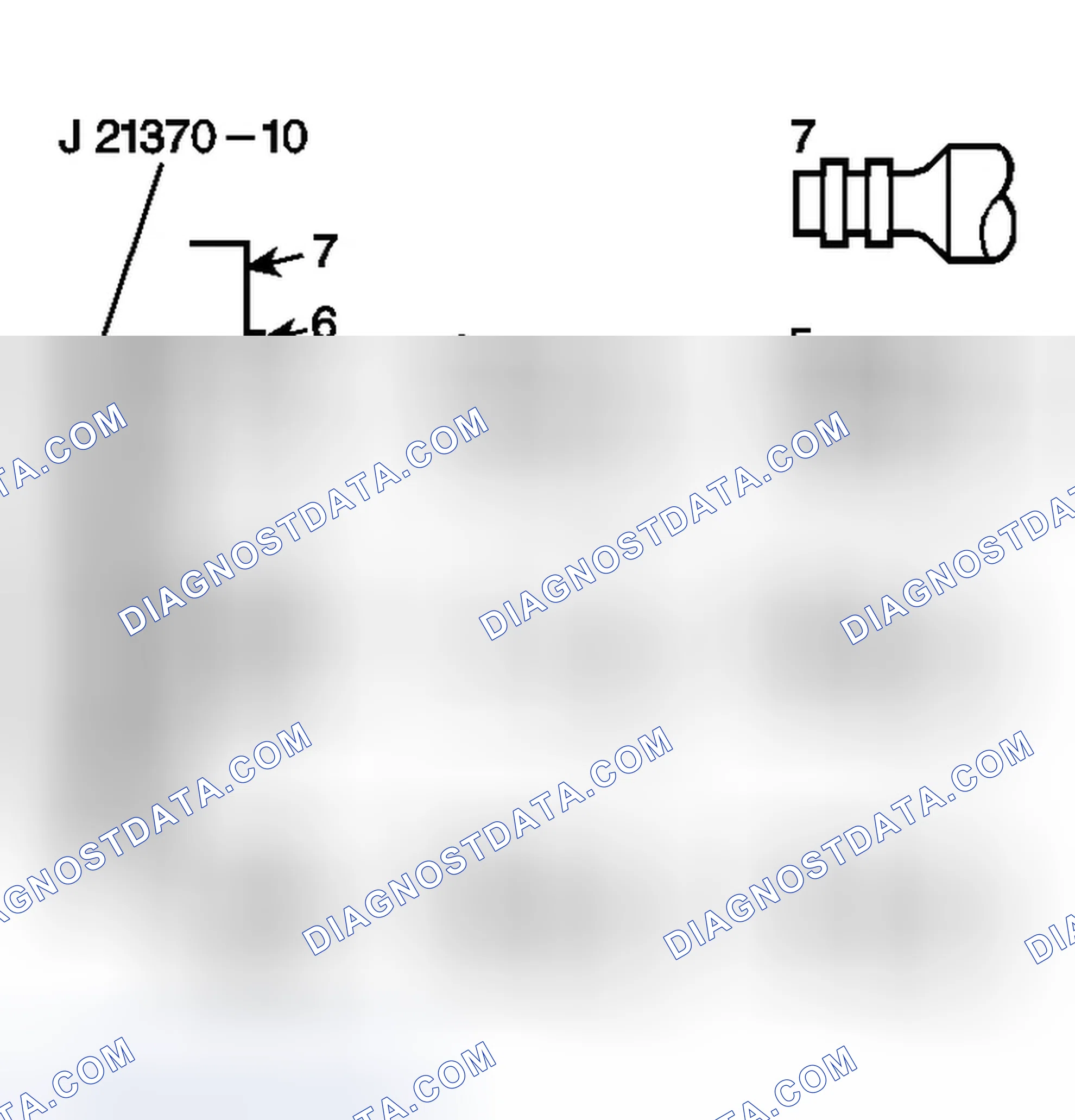 Scheme 682: Low and Reverse Band Servo Piston Pin Specification Chart
