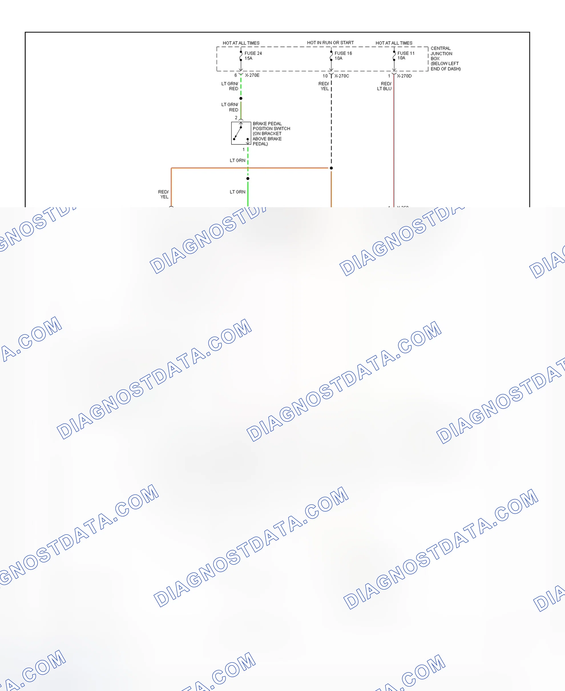 Scheme 87: Shift Interlock System Wiring Diagram (2002 Tribute)