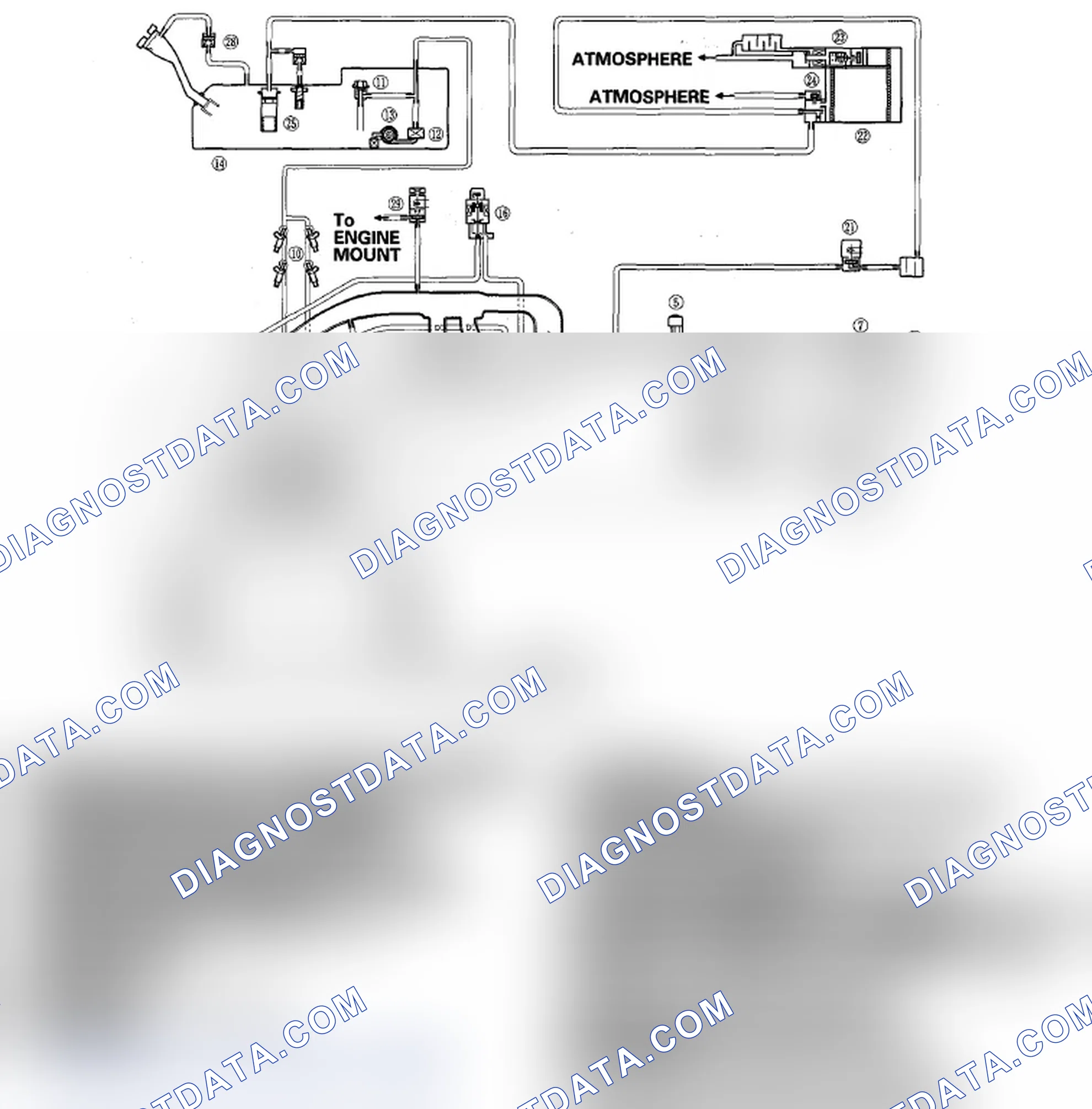 Scheme 209: Fuel and Emissions Systems Diagram