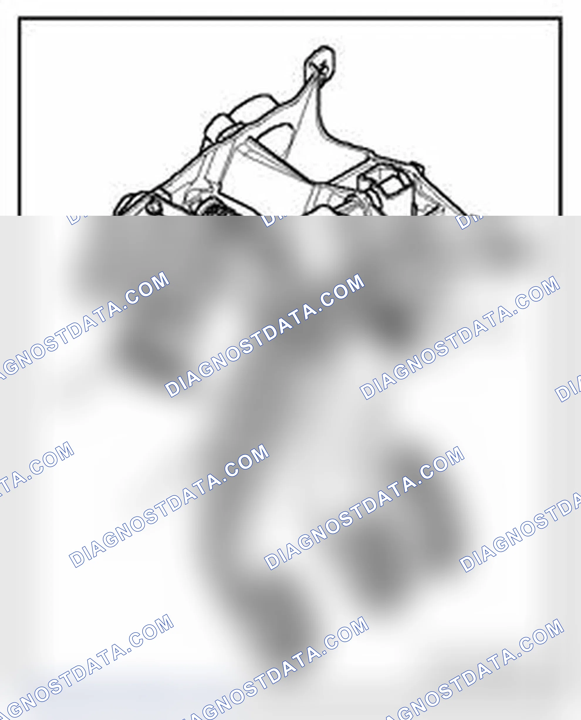 Scheme 715: Component location Brake Light Switch F/Brake Pedal Switch F47 , Clutch Pedal Starter Interlock Swit