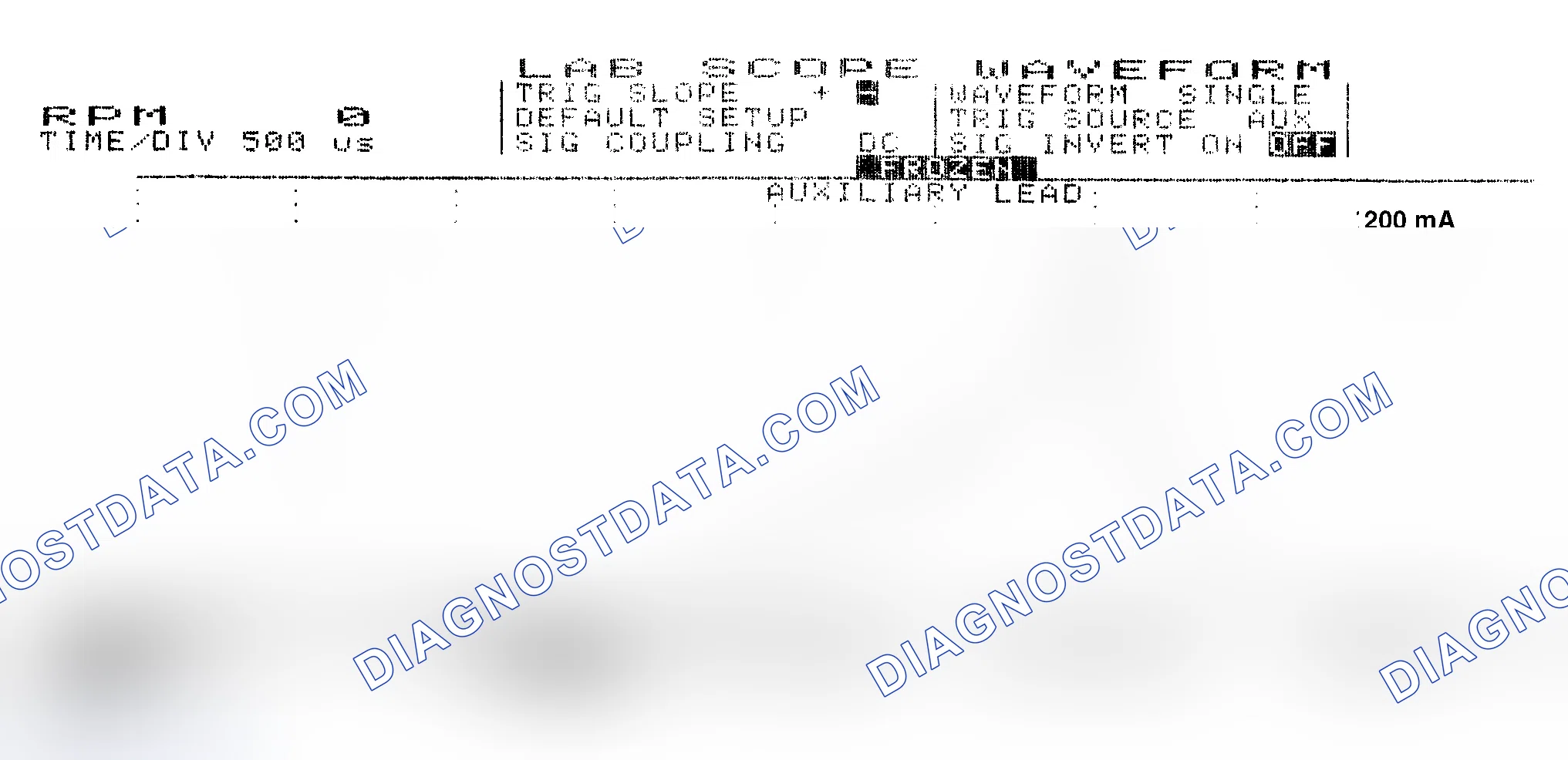 Scheme 17: Single Injector w/Normal Current Flow - Current Pattern
