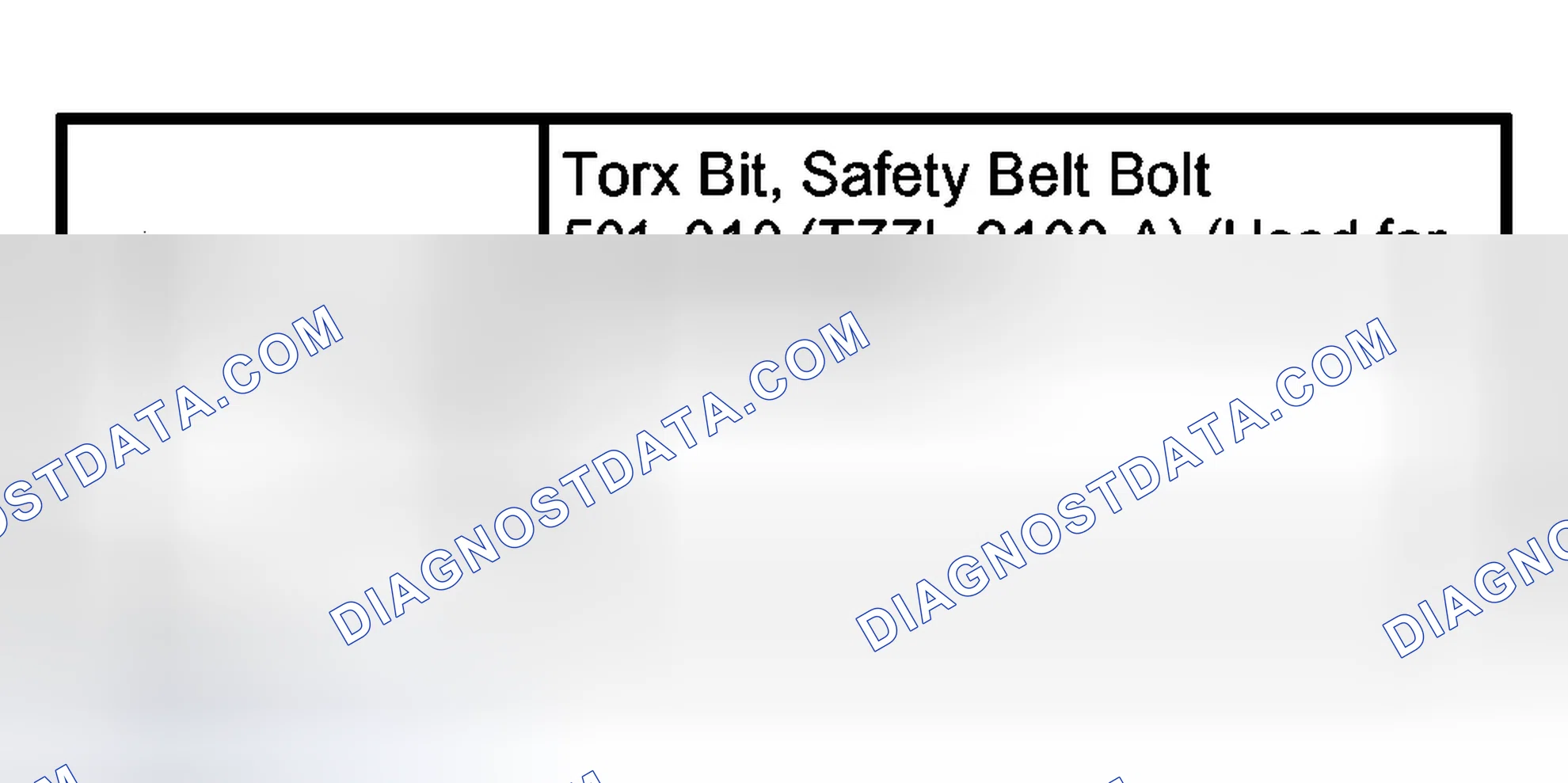 Scheme 5: Retractor - Rear Safety Belt and Tongue