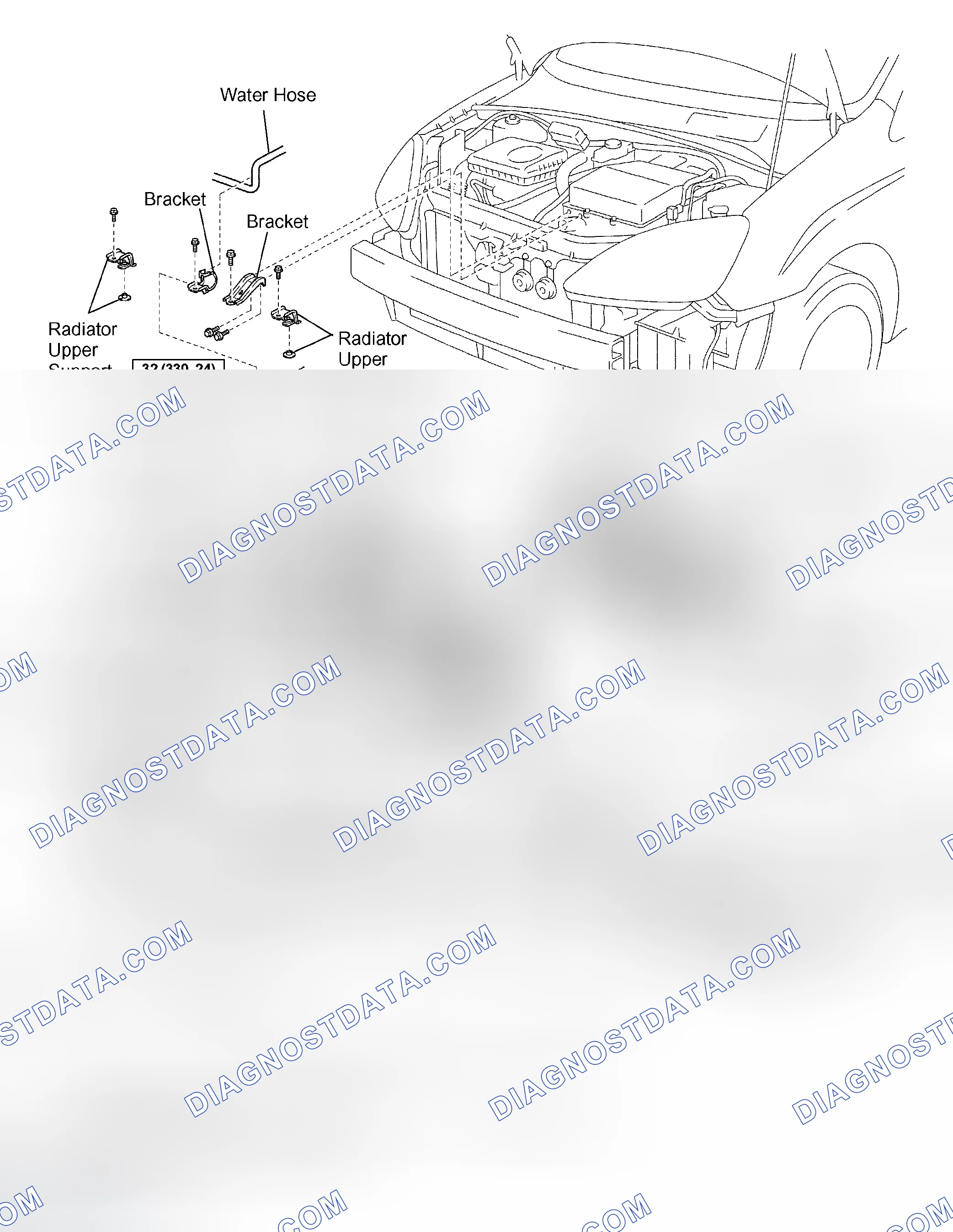Scheme 22: Identifying Components For Radiator & Condenser Module Removal