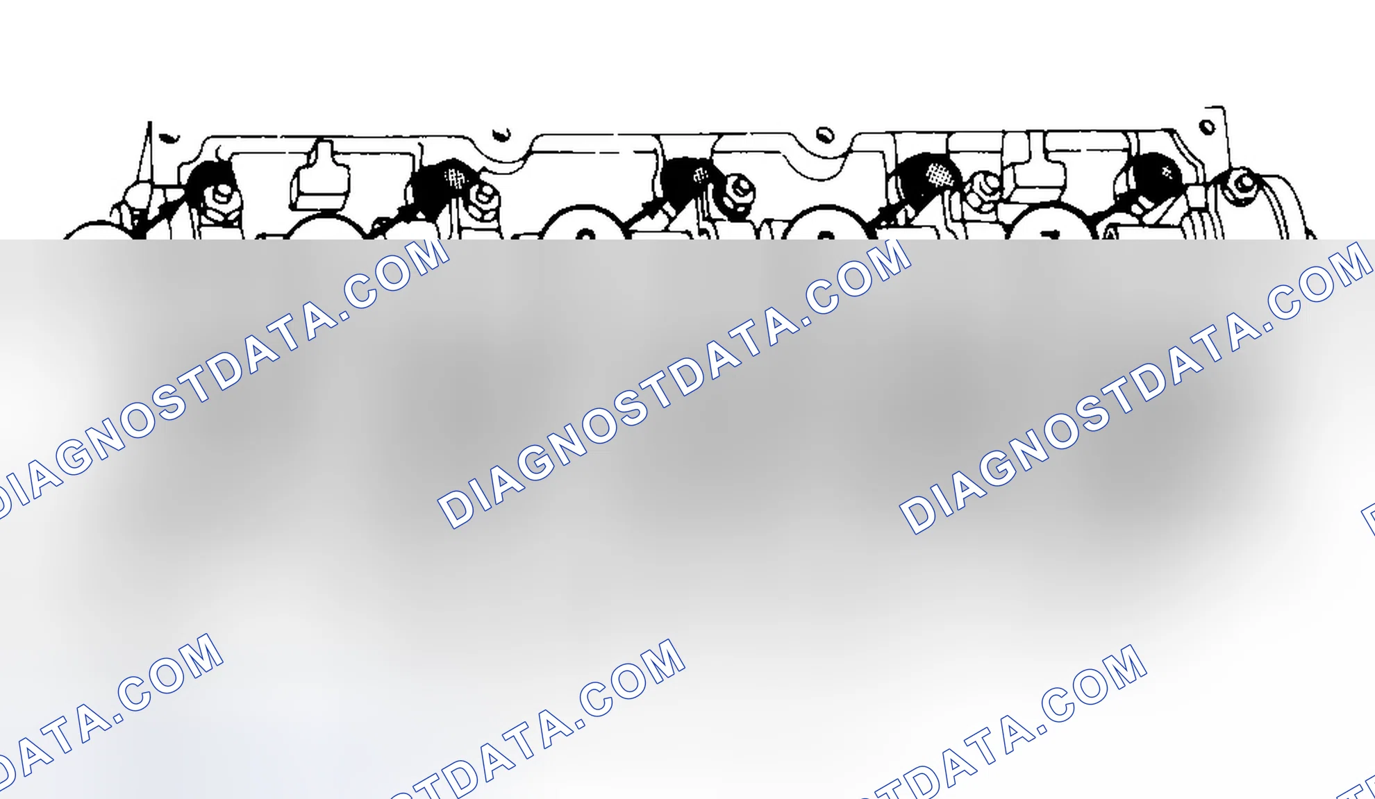 Scheme 7: Typical Cylinder Head Tightening or Loosening Sequence