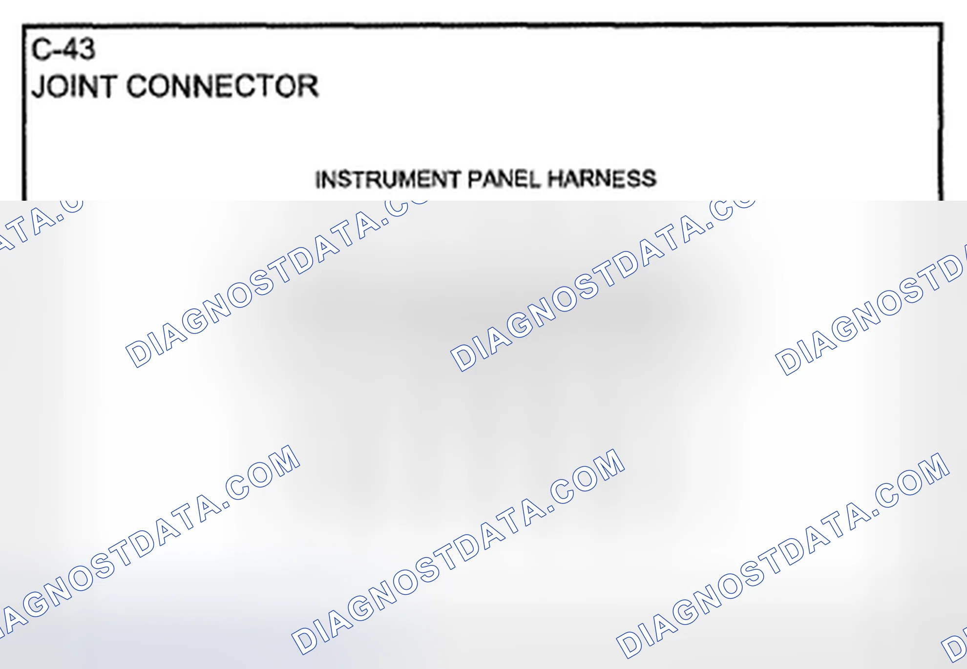 Scheme 69: Identifying Joint Connector Terminals (C-43)