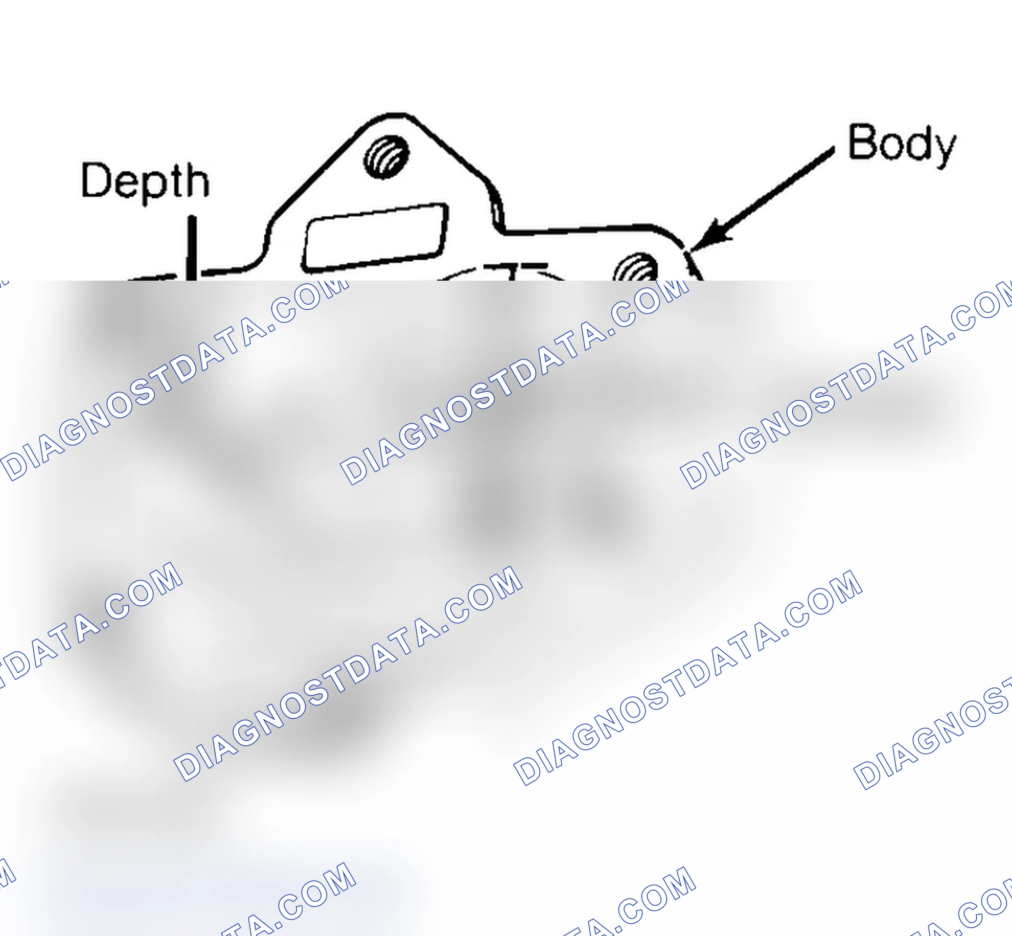 Scheme 35: Measuring Oil Pump Gear Cavity