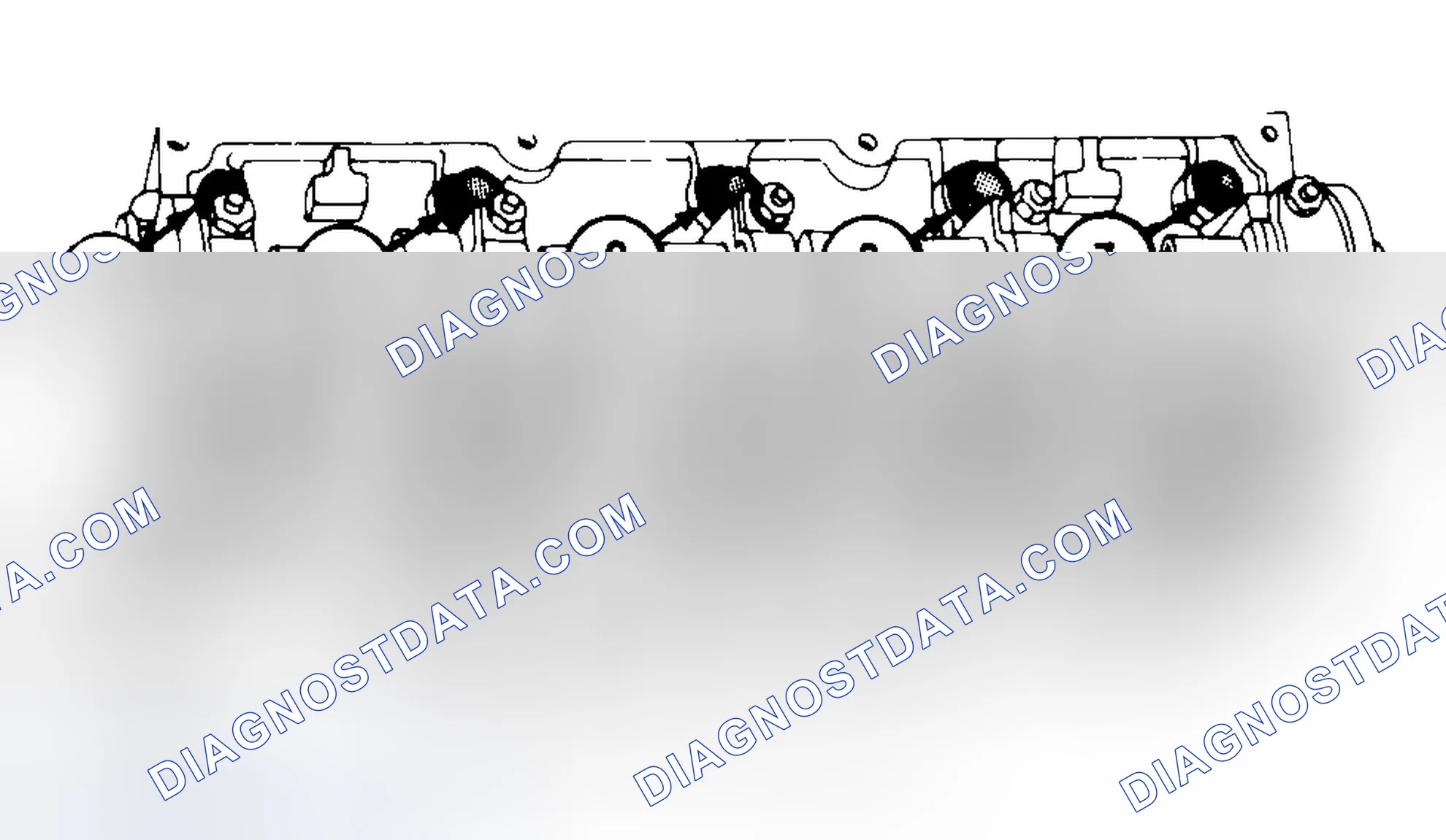 Scheme 7: Typical Cylinder Head Tightening or Loosening Sequence