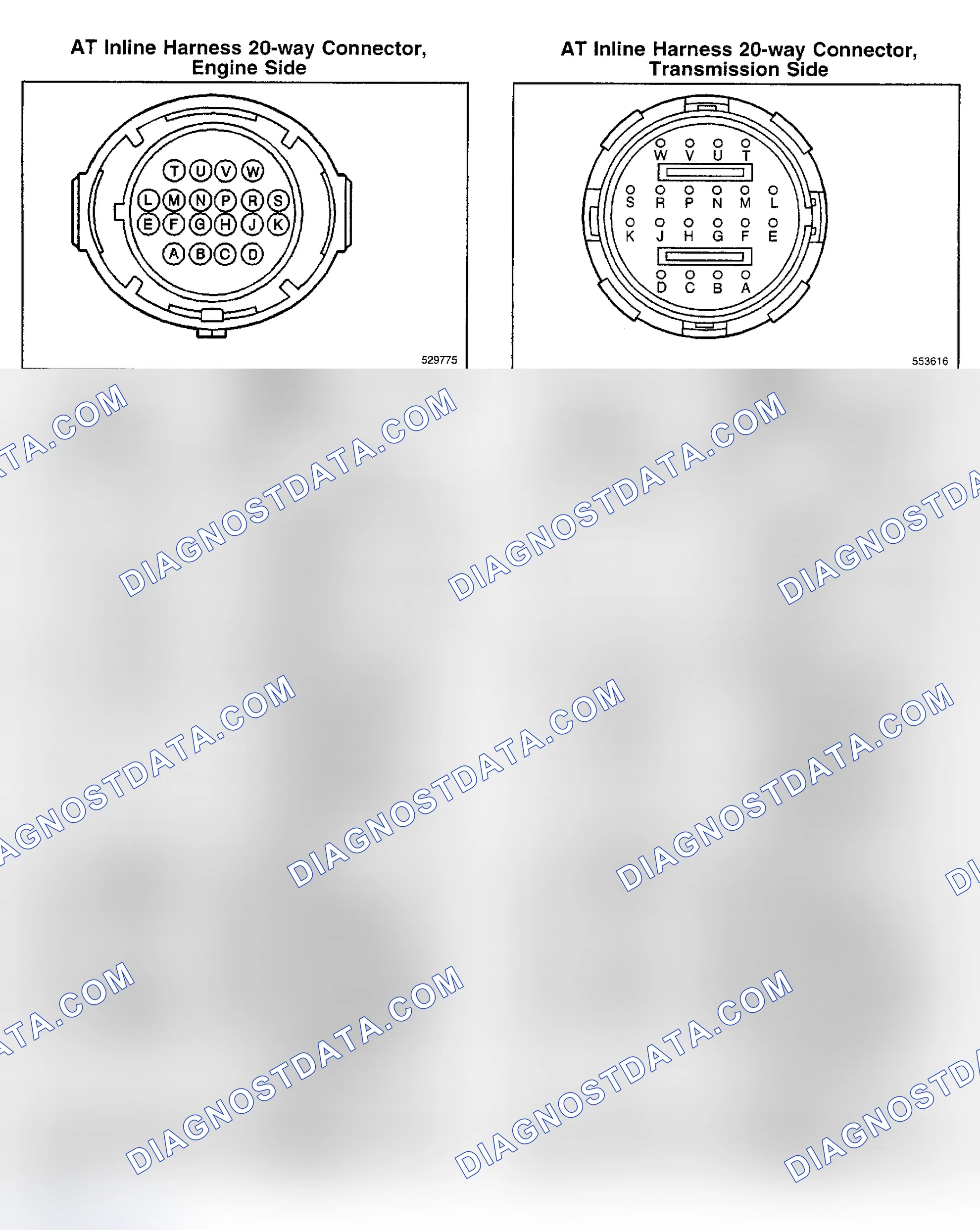Scheme 253: CONNECTOR IDENTIFICATION