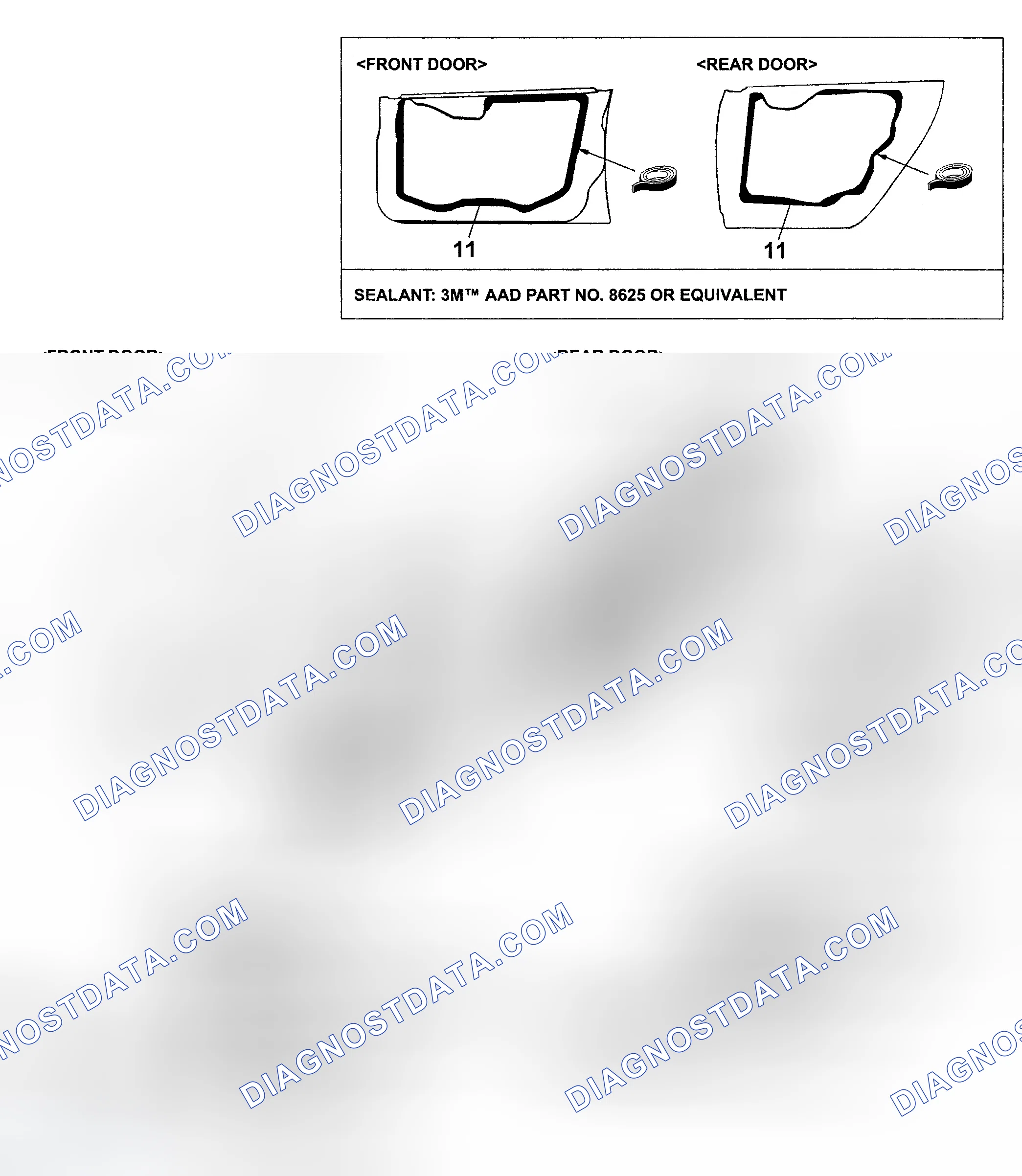 Scheme 3: DOOR TRIM & WATERPROOF FILM