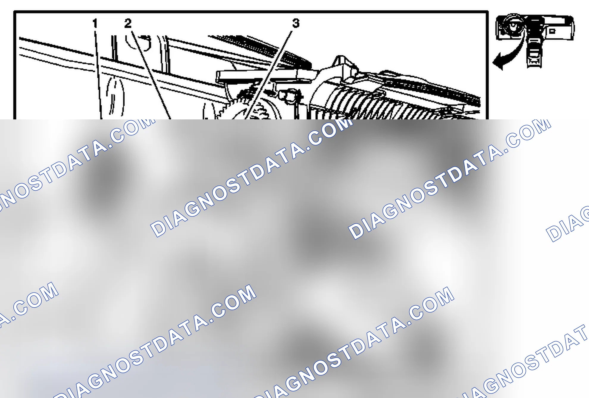 Scheme 74: Mode Control Cam Actuator Replacement