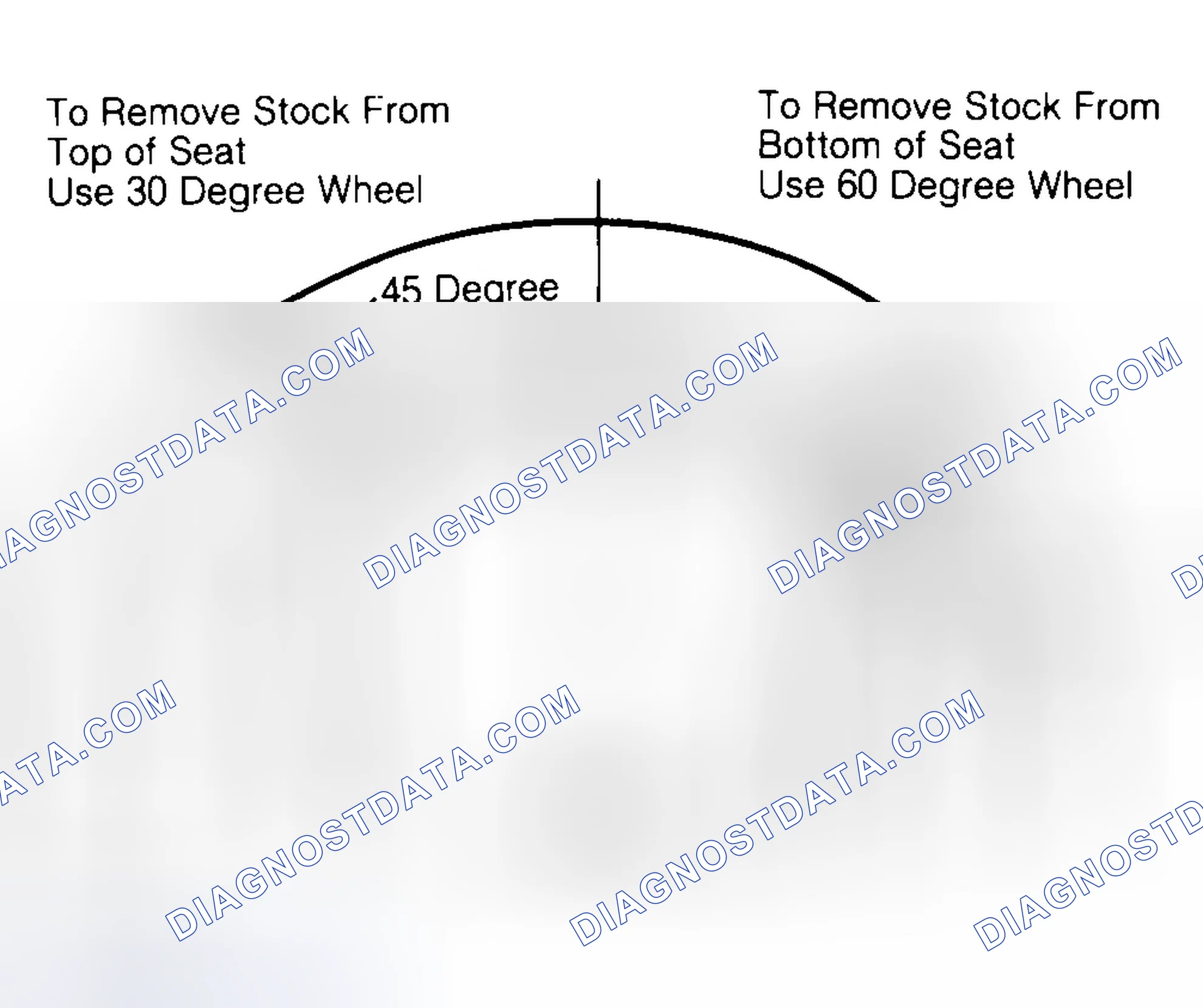 Scheme 19: Adjusting Valve Seat Width