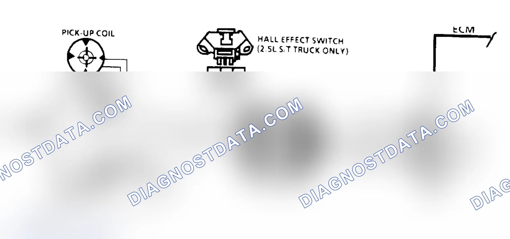 Scheme 132: Ignition System Check (Remote Coil) Schematic (2.5L "S/T" Series)