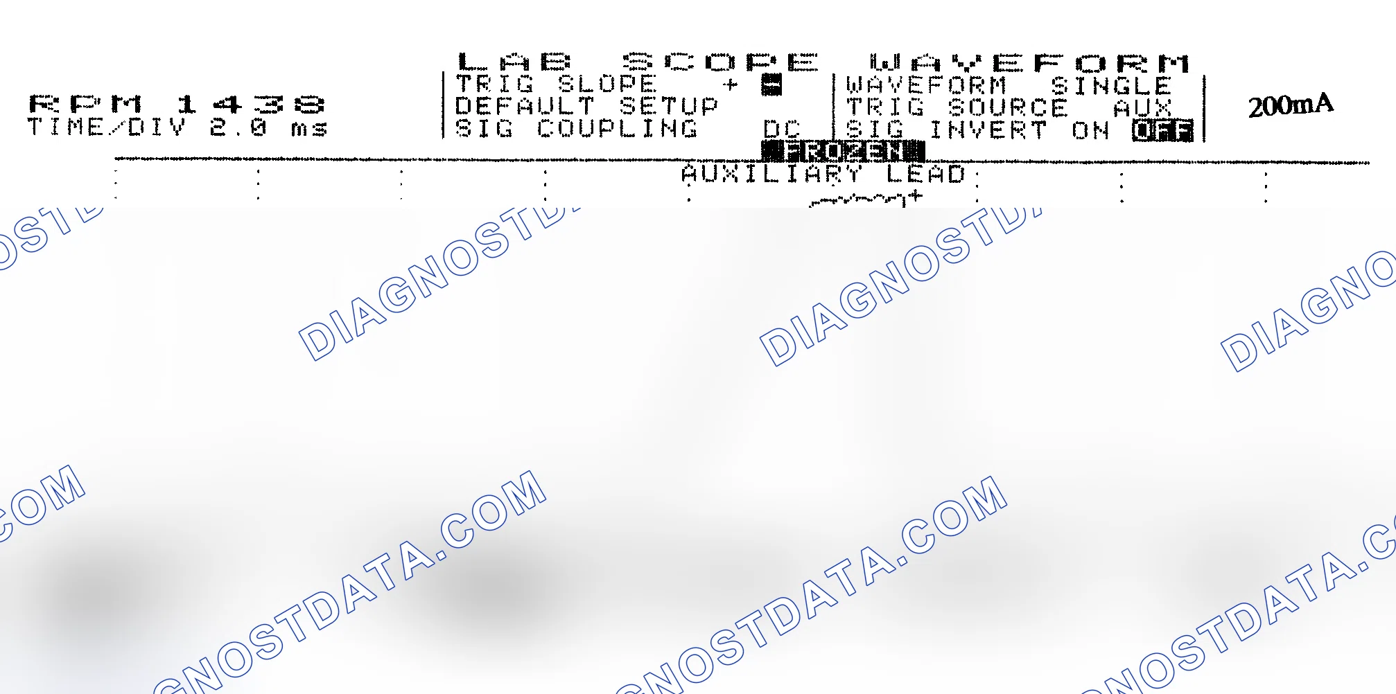 Scheme 15: Single Injector w/Normal Current Flow - Current Pattern