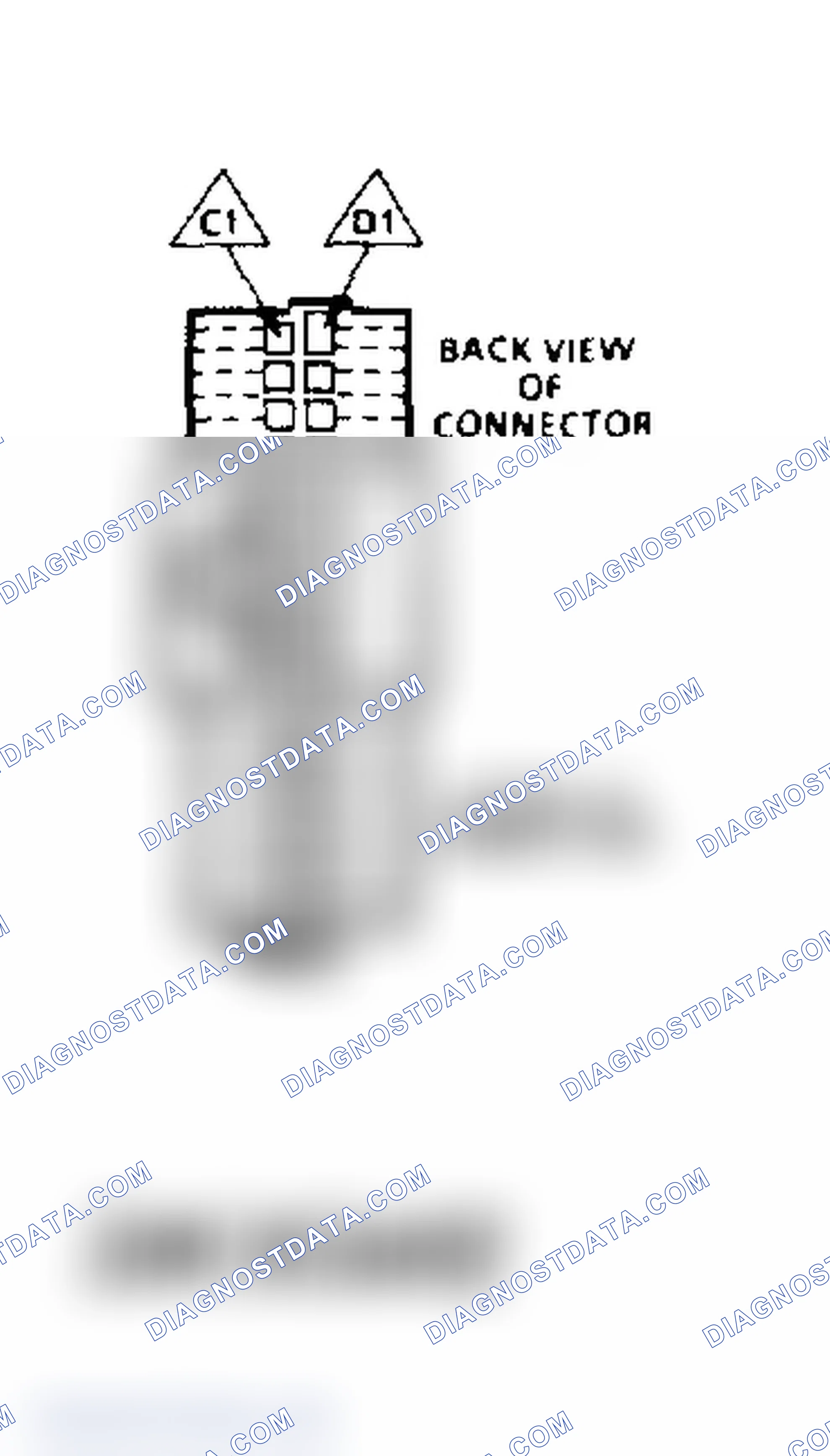 Scheme 46: ECM Terminal C-D Connector ID (3 Of 4) (5.7L "C" & "K" Series With M/T)