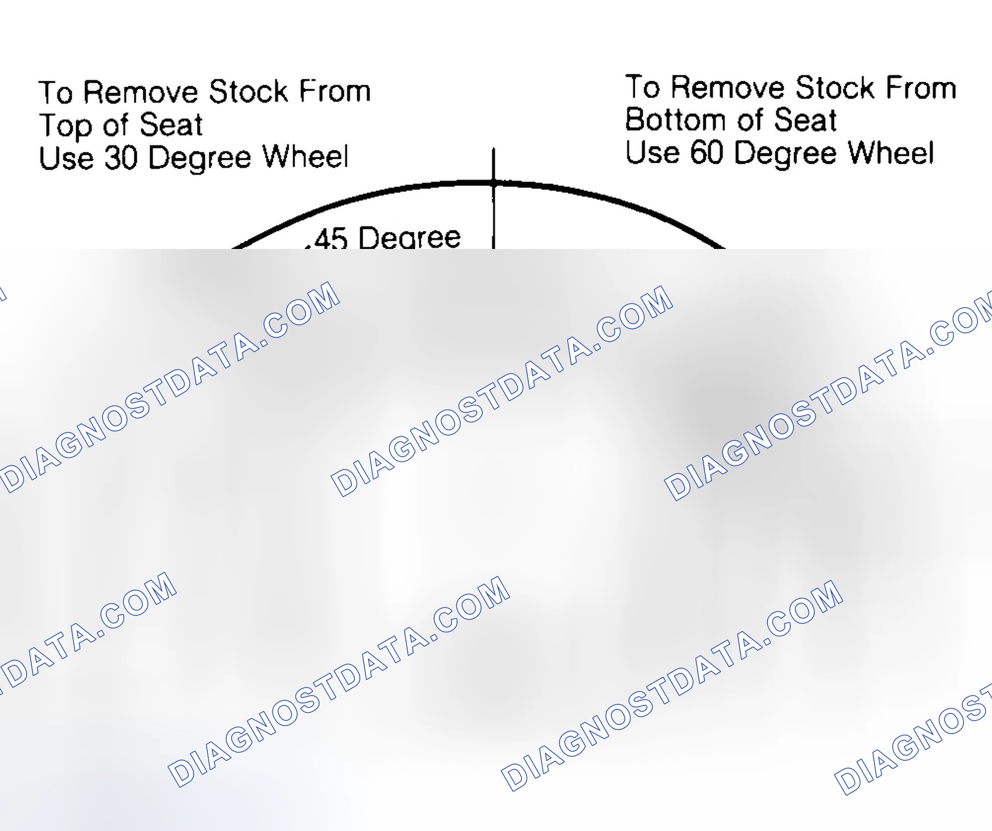 Scheme 19: Adjusting Valve Seat Width