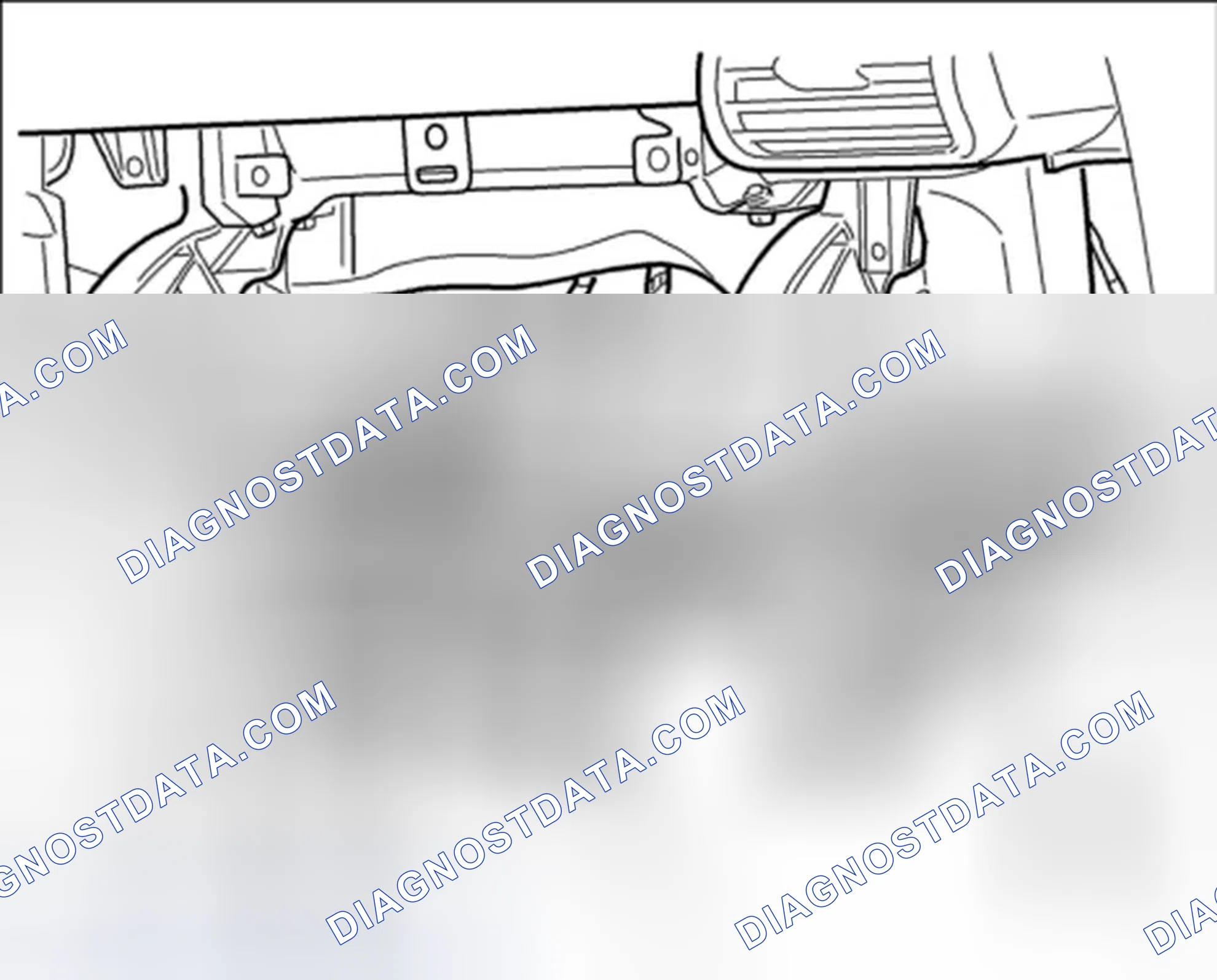Scheme 46: Removing heater/fresh-air blower motor
