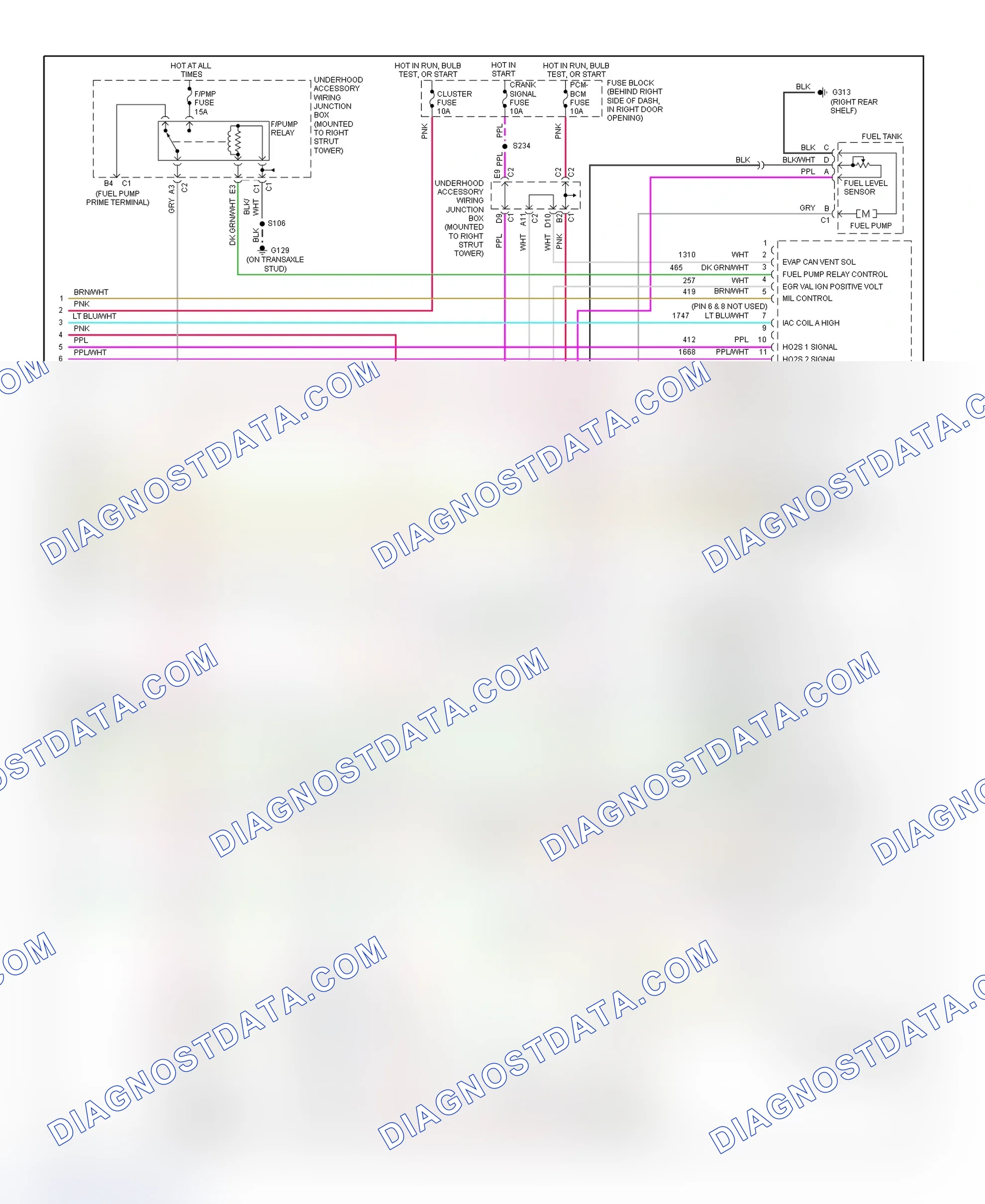 Scheme 159: PCM Wiring Diagram (Regal - 3.8L VIN K - 4 Of 4)