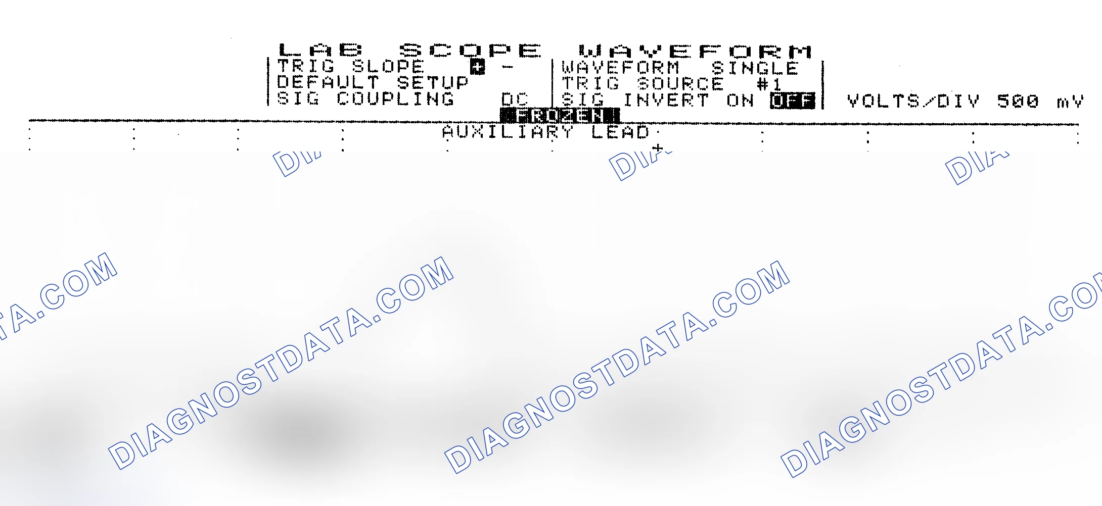 Scheme 10: Single Injector w/Excessive Current Flow - Current Pattern