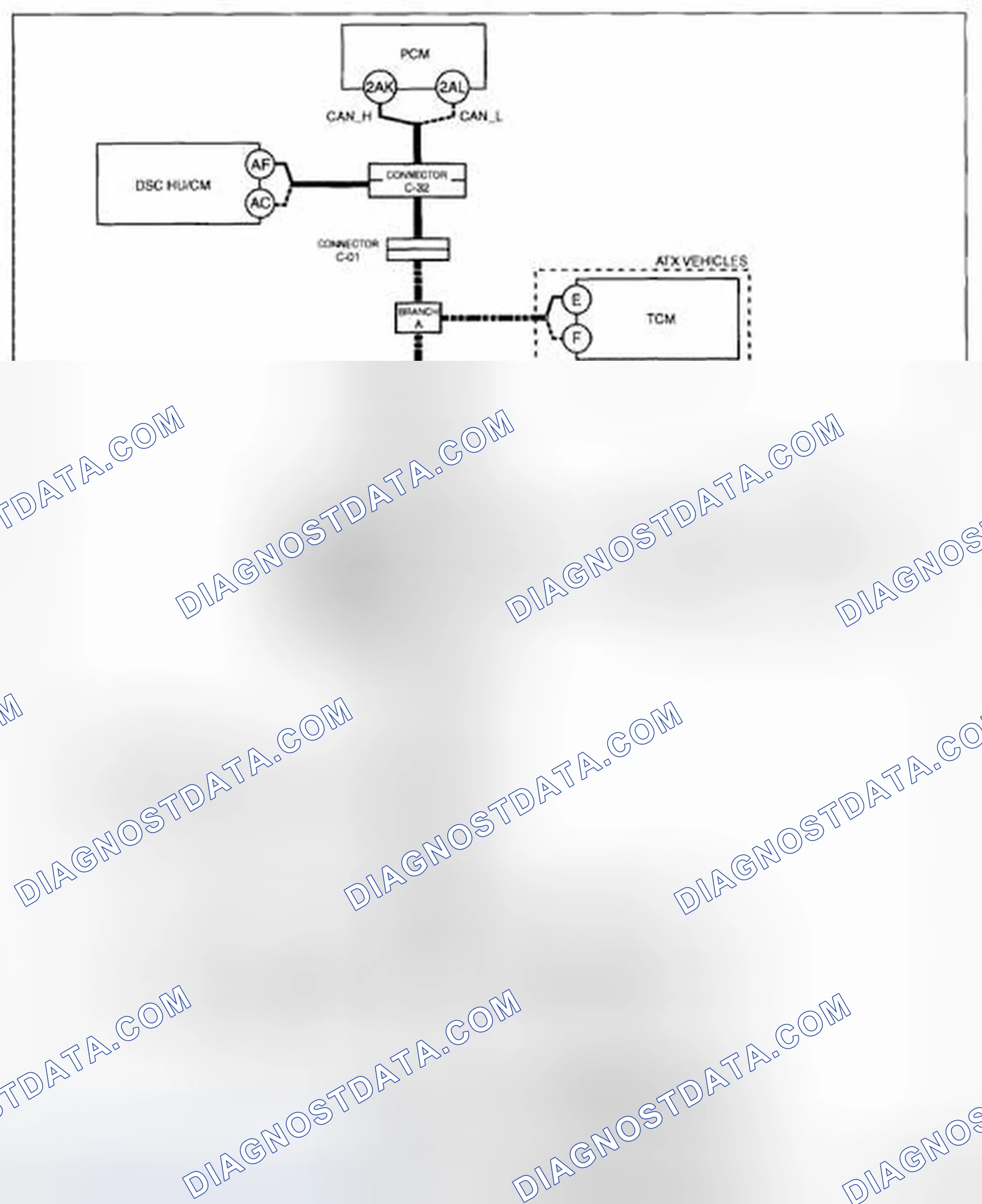 Scheme 17: On-Board Diagnostic System - Wiring Diagram (Possible Cause G)