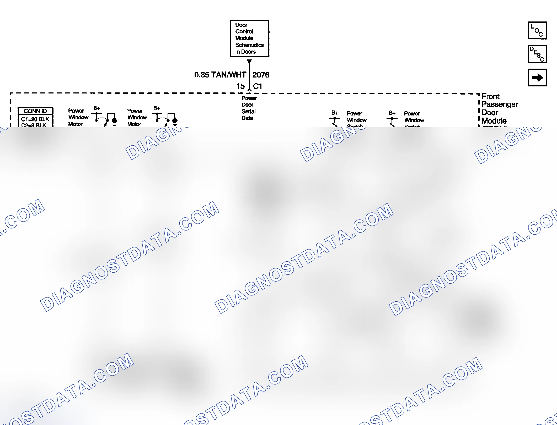 Scheme 1: POWER WINDOW SCHEMATICS