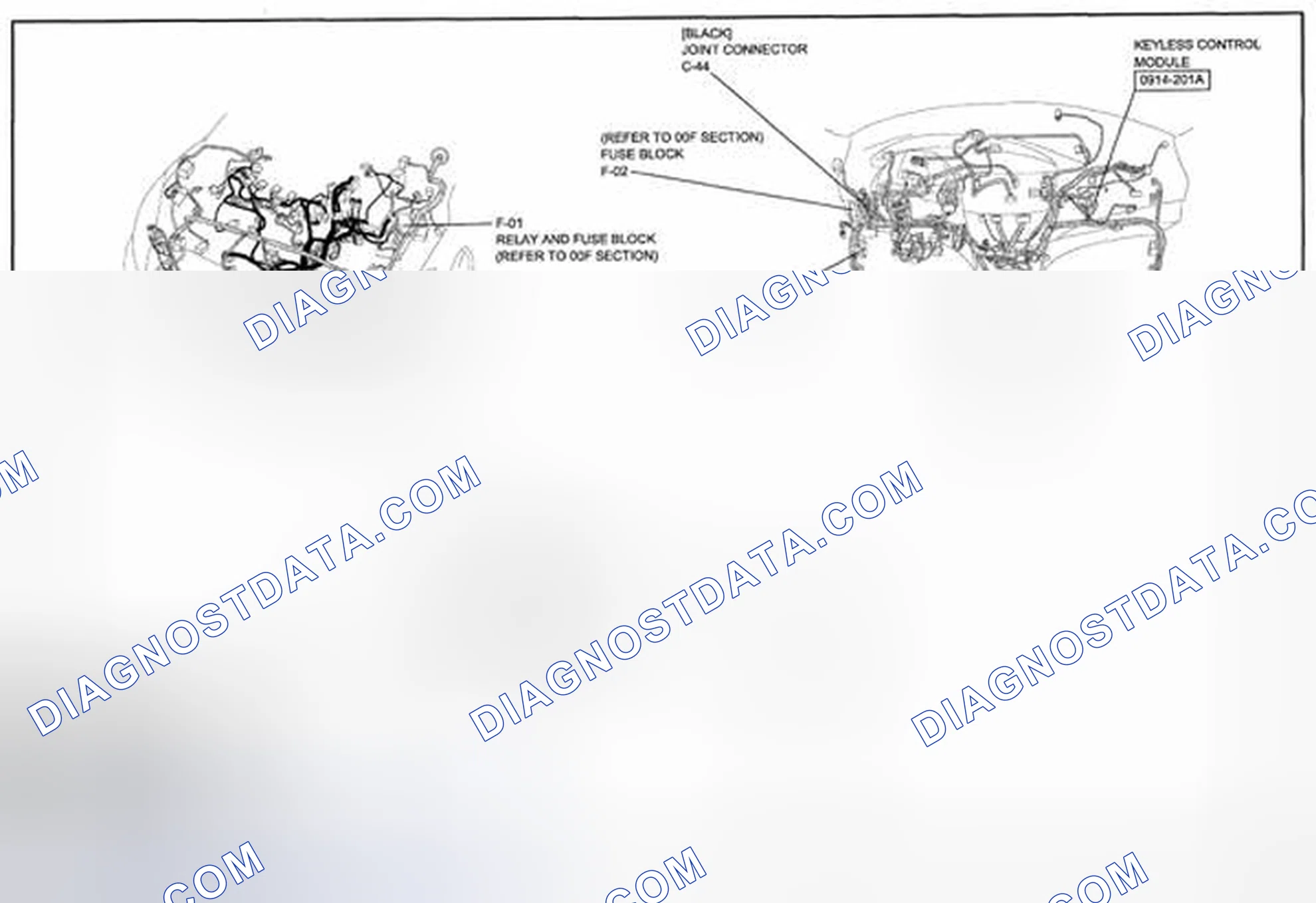 Scheme 259: Door Lock System (With Advanced Keyless Entry And Push Button Start System, TPMS) Wiring Diagram - 0914-2a (2 Of 2)